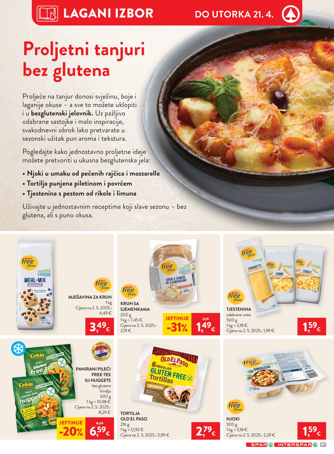 SPAR - INTERSPAR katalog Akcija 15.04. - 21.04.2026.