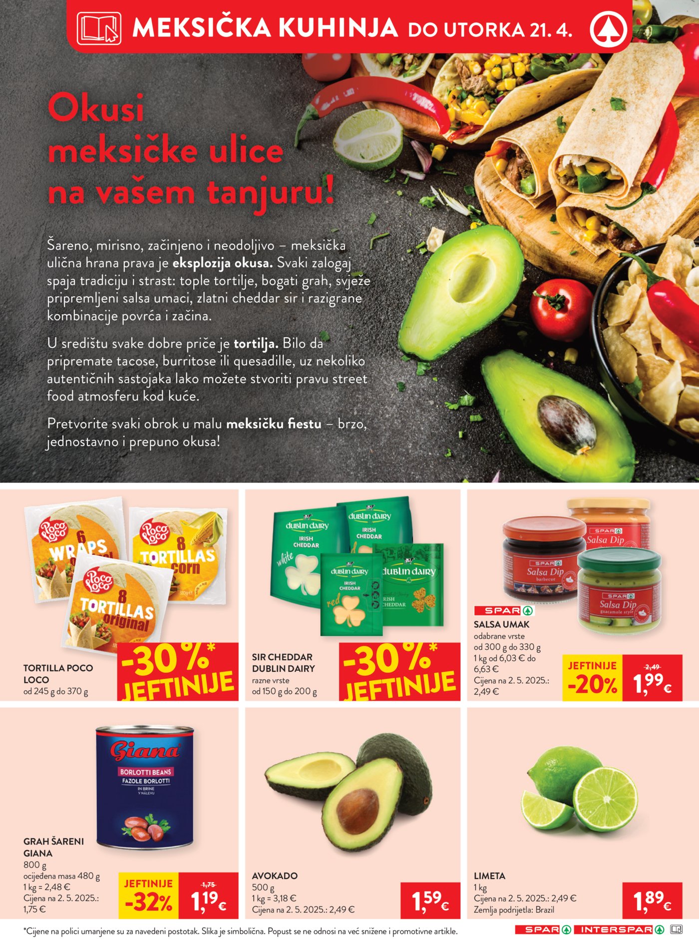 SPAR - INTERSPAR katalog Akcija 15.04. - 21.04.2026.