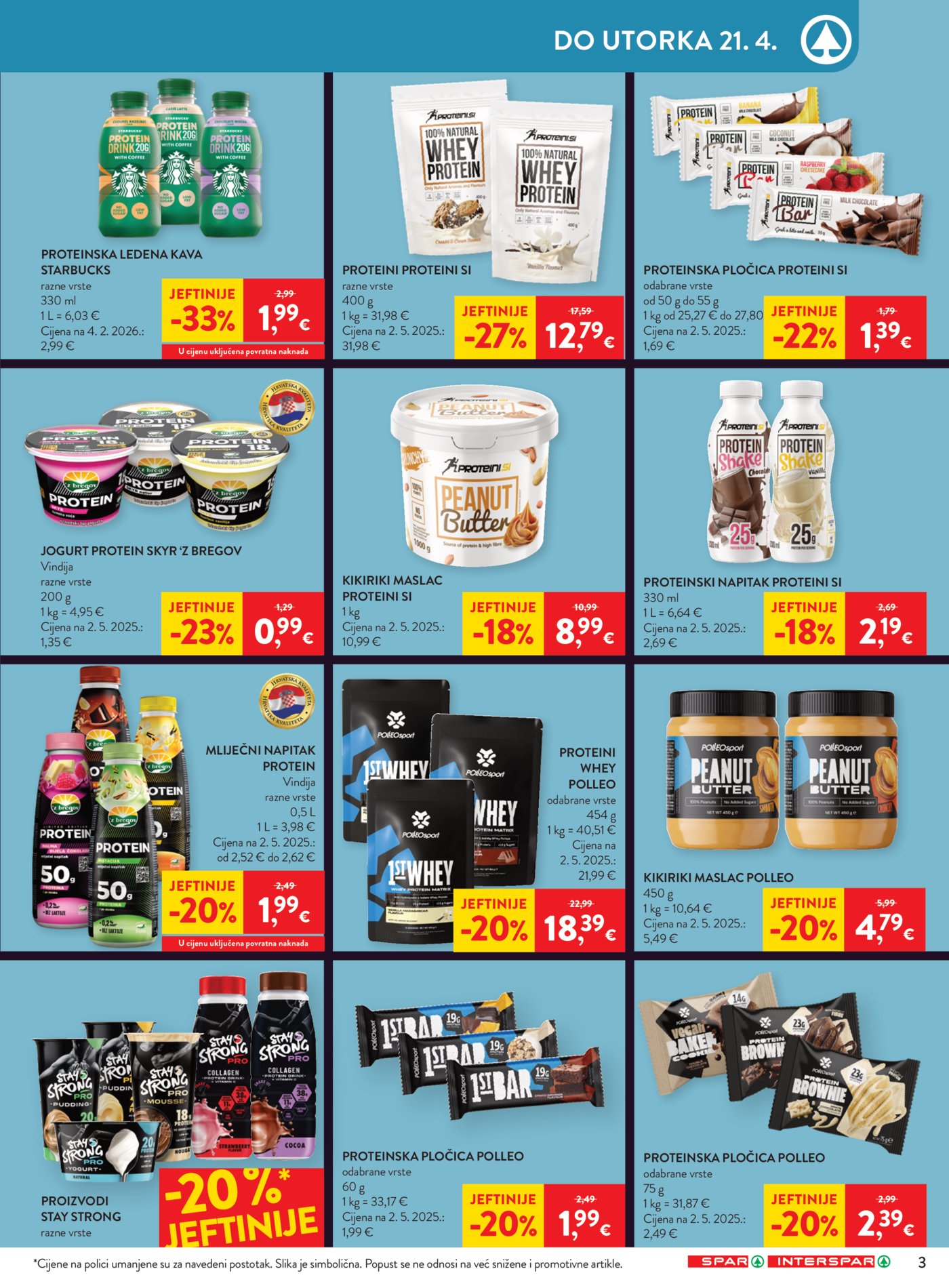 SPAR - INTERSPAR katalog Akcija 15.04. - 21.04.2026.