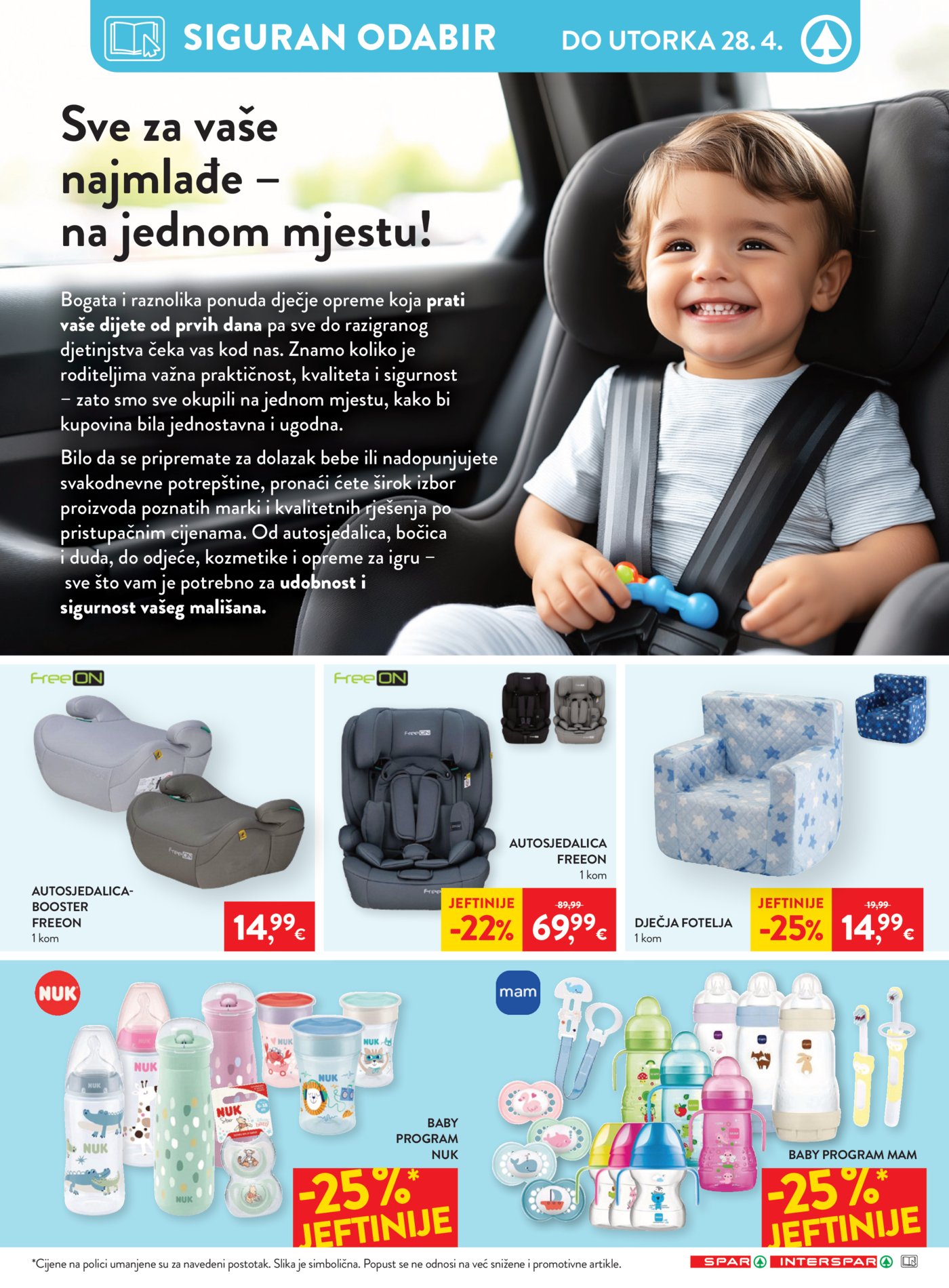 SPAR - INTERSPAR katalog Akcija 15.04. - 21.04.2026.