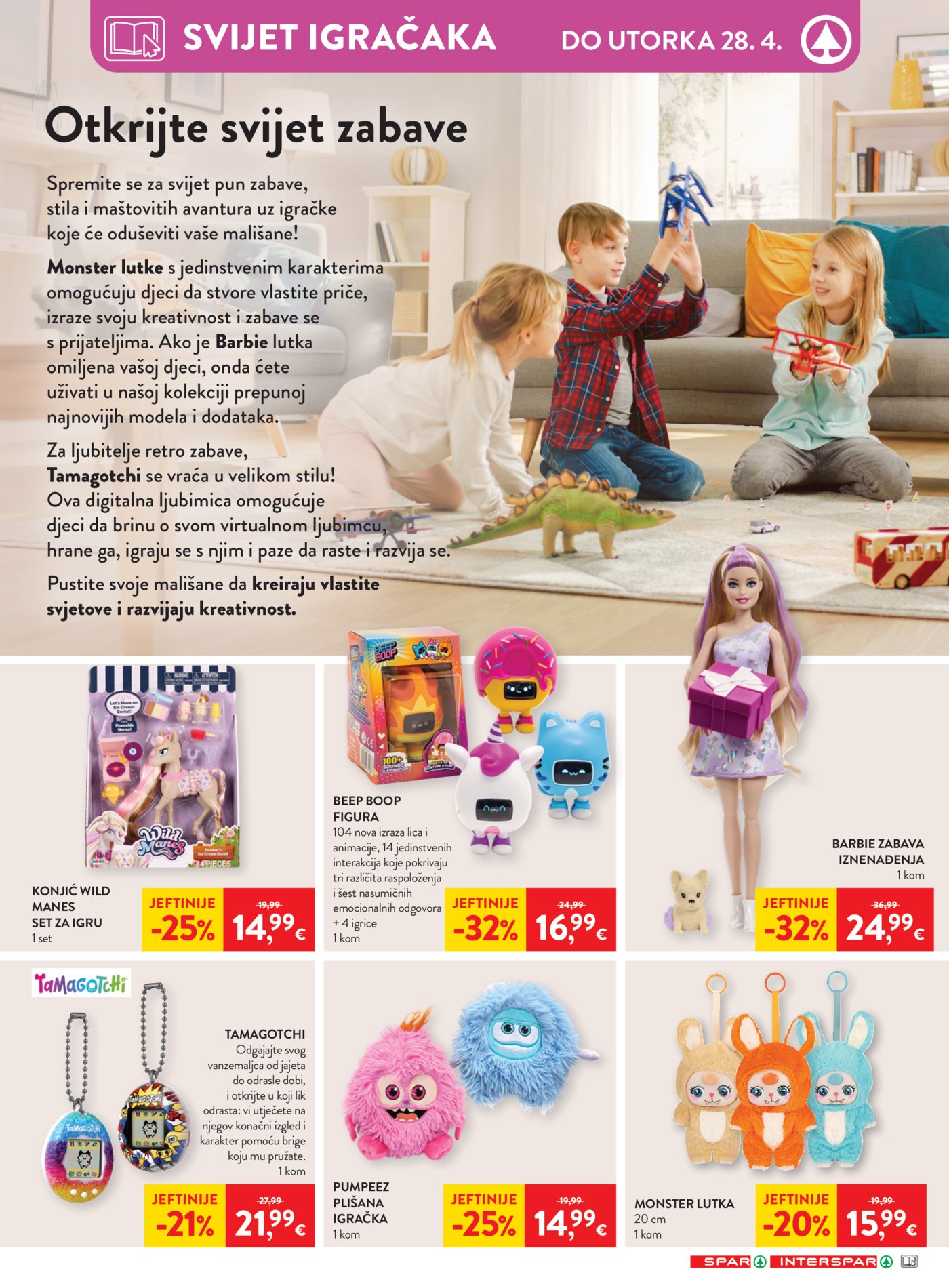 SPAR - INTERSPAR katalog Akcija 15.04. - 21.04.2026.