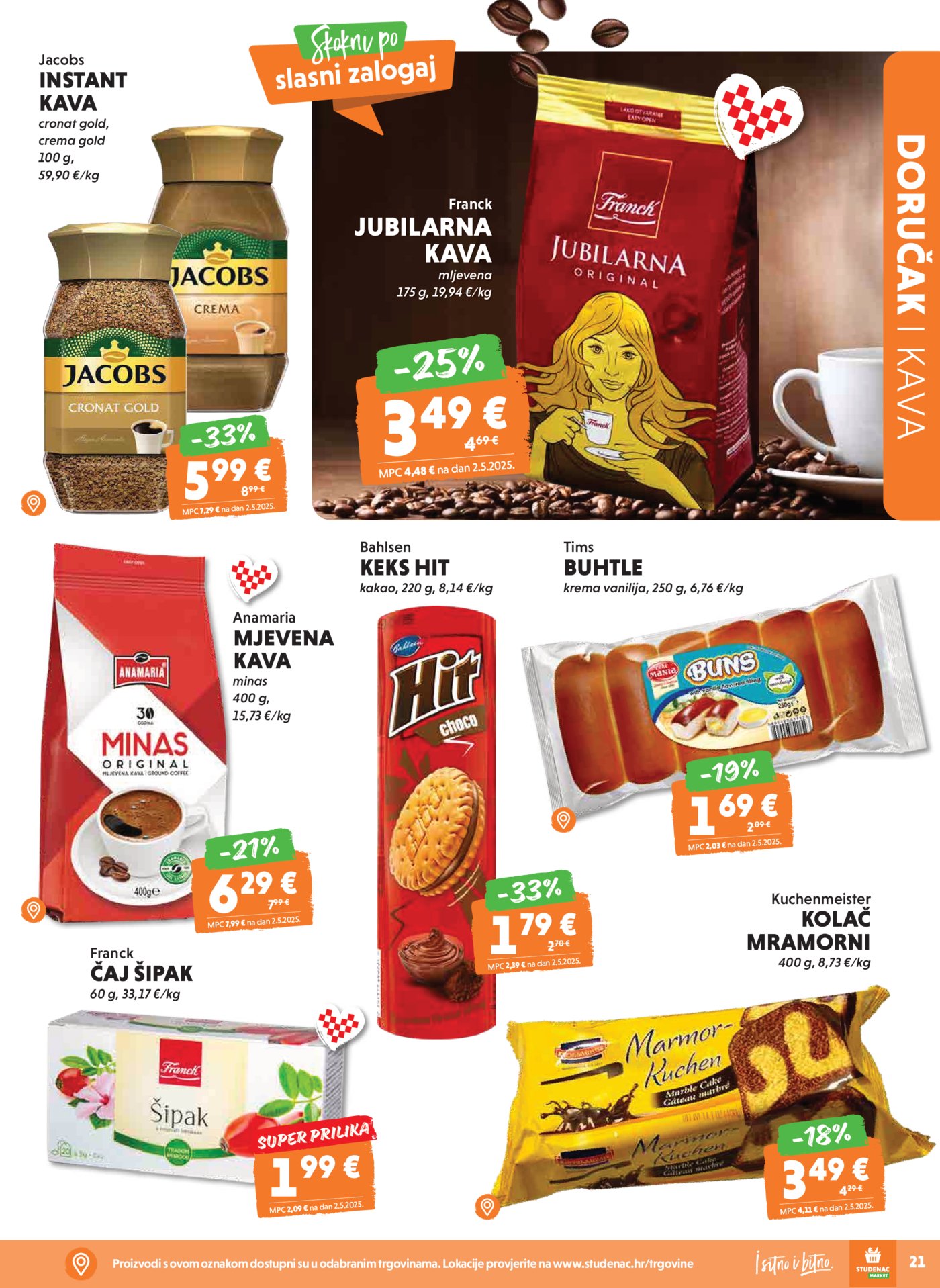 Studenac katalog Akcija 15.04. - 21.04.2026.