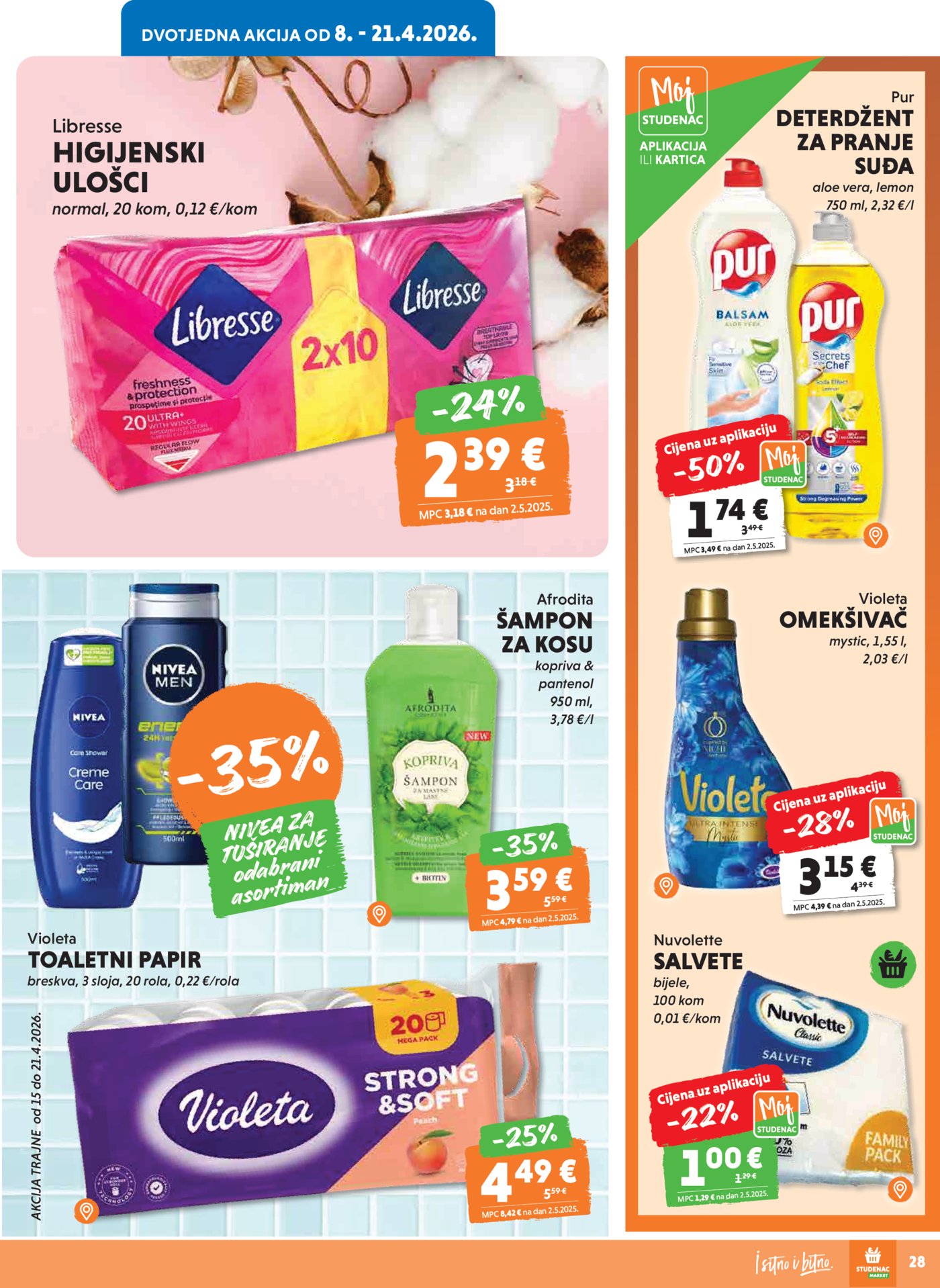 Studenac katalog Akcija 15.04. - 21.04.2026.