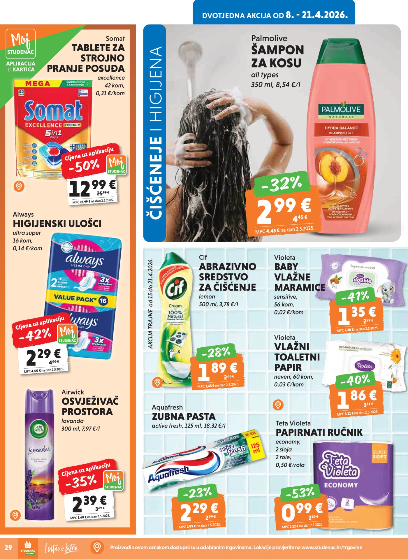 Studenac katalog Akcija 15.04. - 21.04.2026.