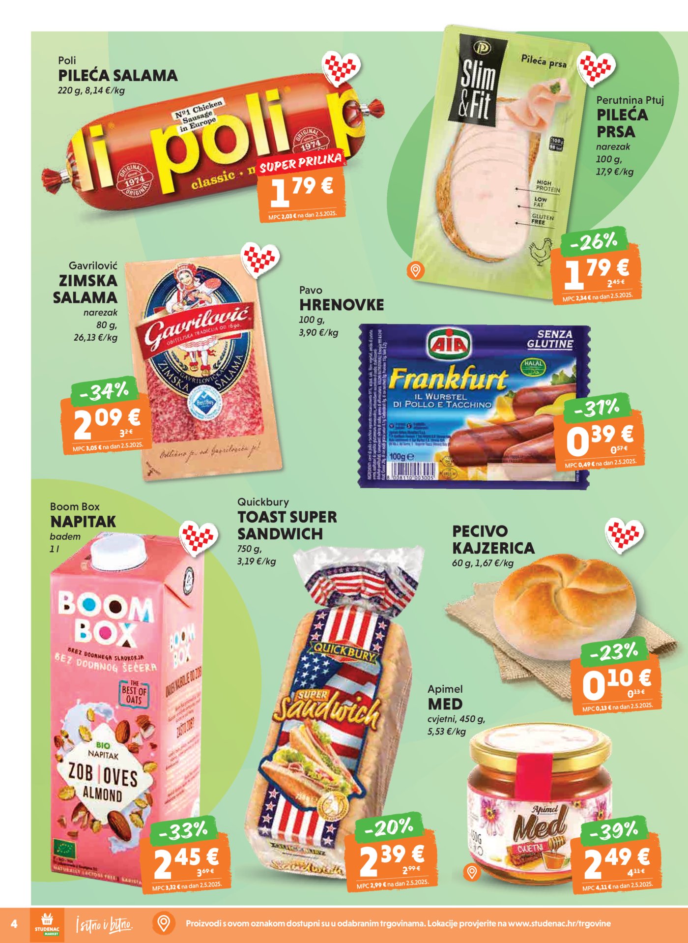 Studenac katalog Akcija 15.04. - 21.04.2026.