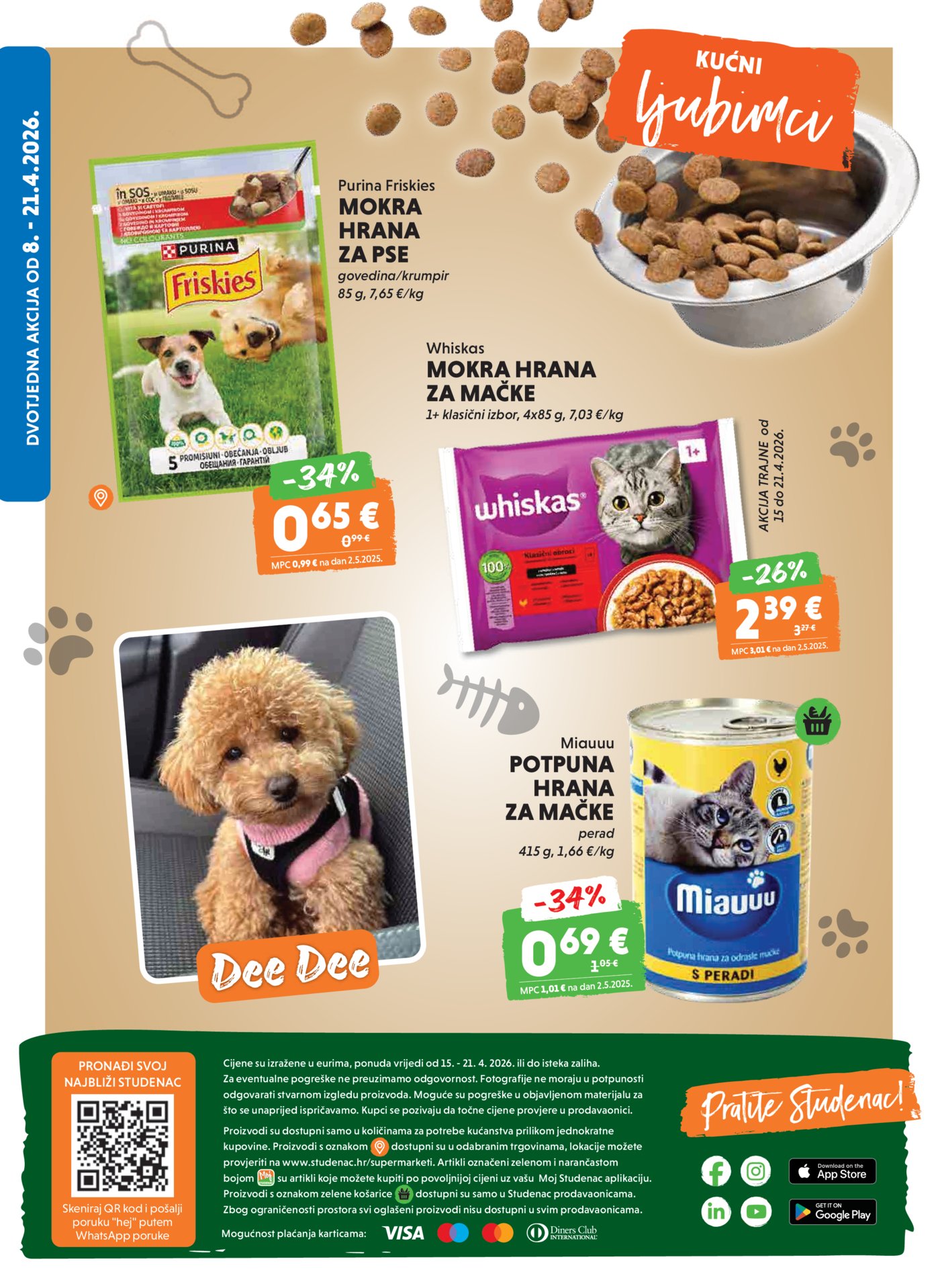 Studenac katalog Akcija 15.04. - 21.04.2026.