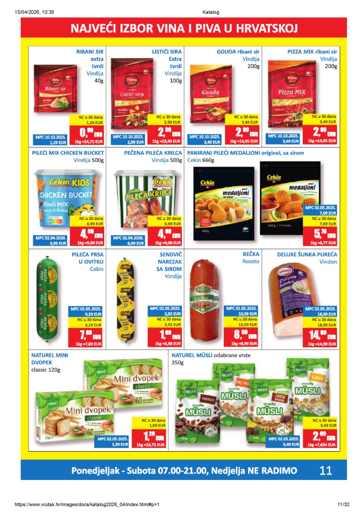 Vrutak katalog Akcija 13.04. - 26.04.2026.