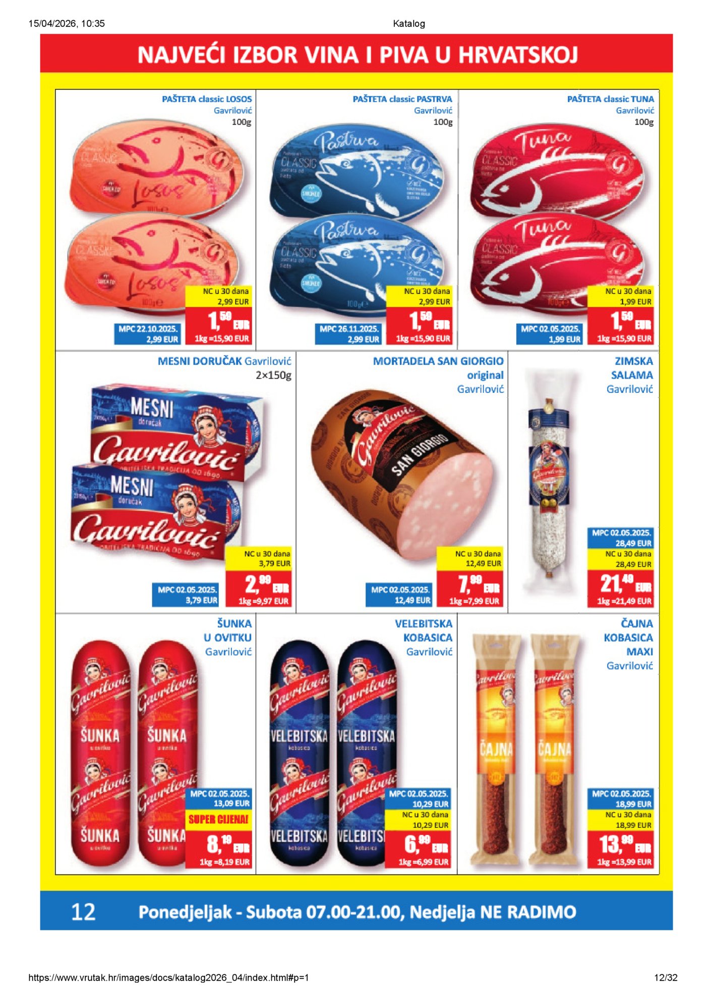 Vrutak katalog Akcija 13.04. - 26.04.2026.