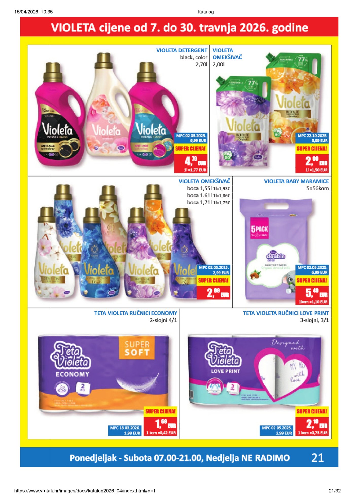 Vrutak katalog Akcija 13.04. - 26.04.2026.