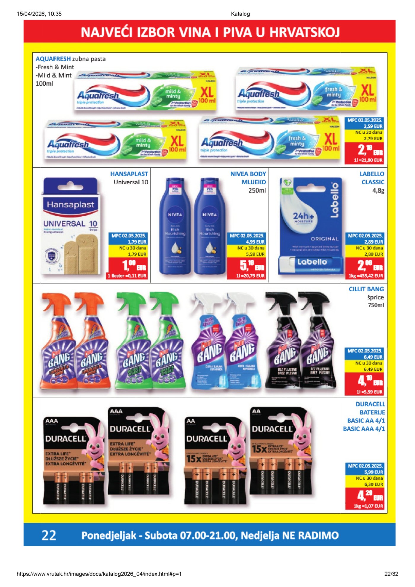 Vrutak katalog Akcija 13.04. - 26.04.2026.