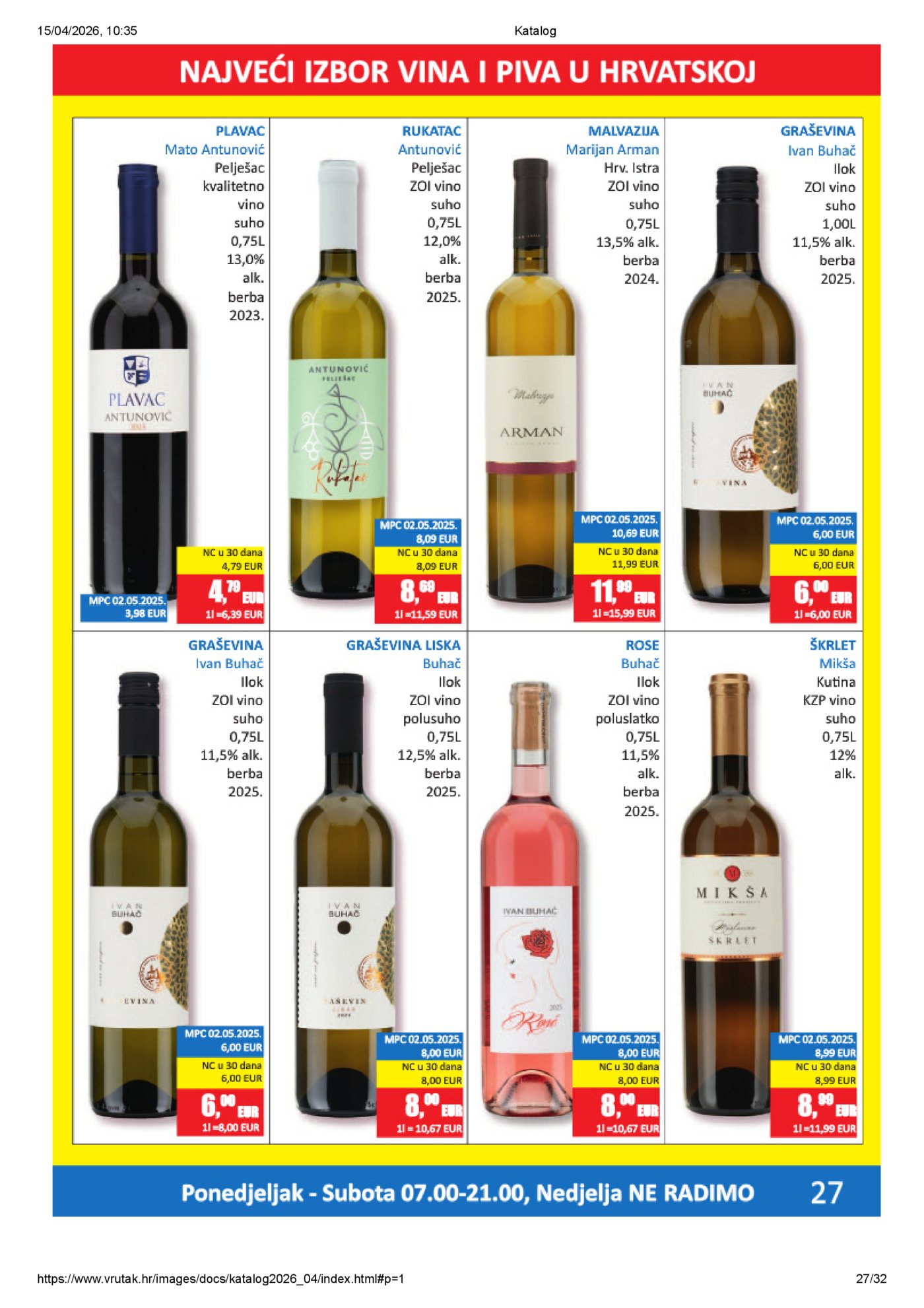 Vrutak katalog Akcija 13.04. - 26.04.2026.