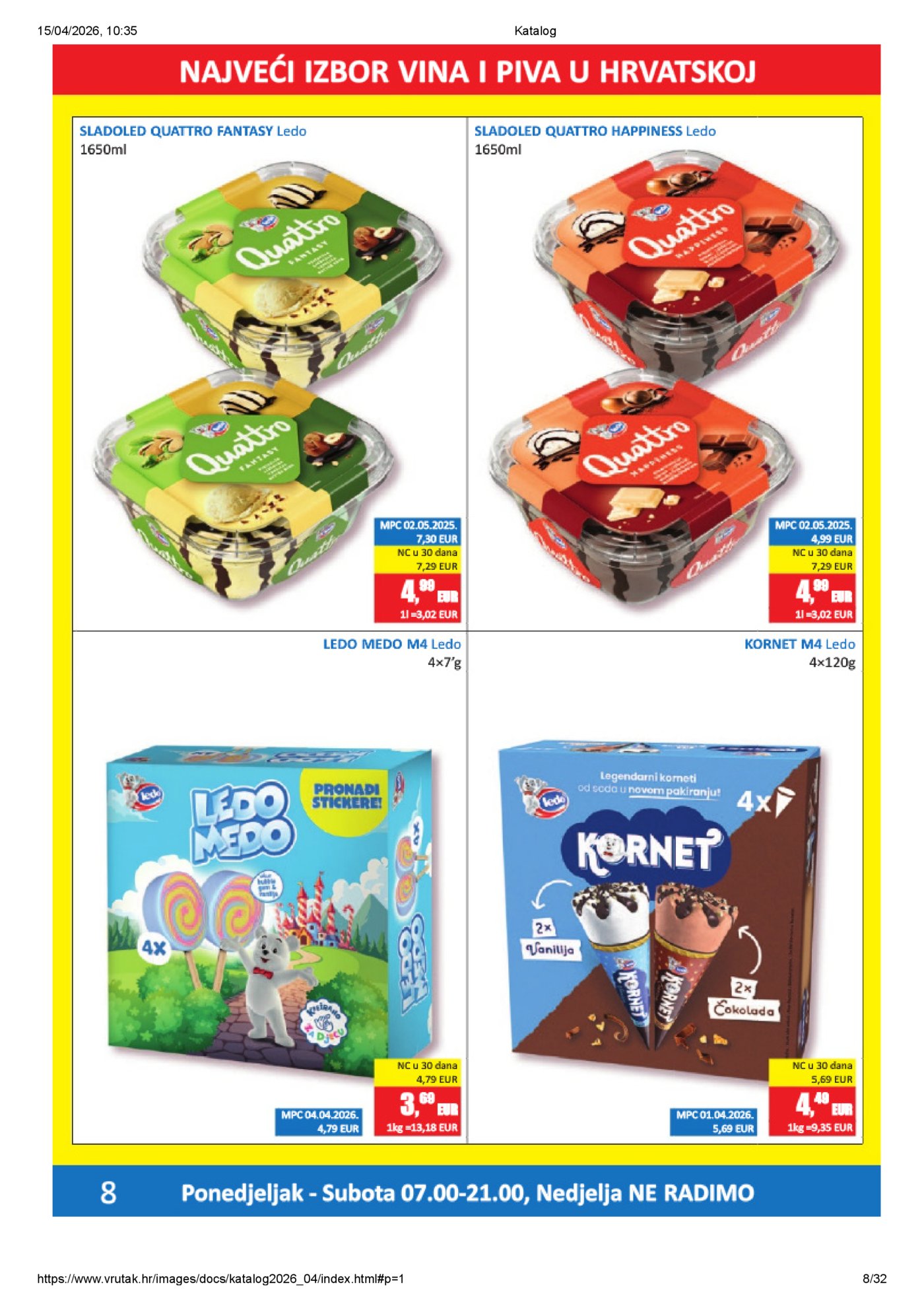 Vrutak katalog Akcija 13.04. - 26.04.2026.