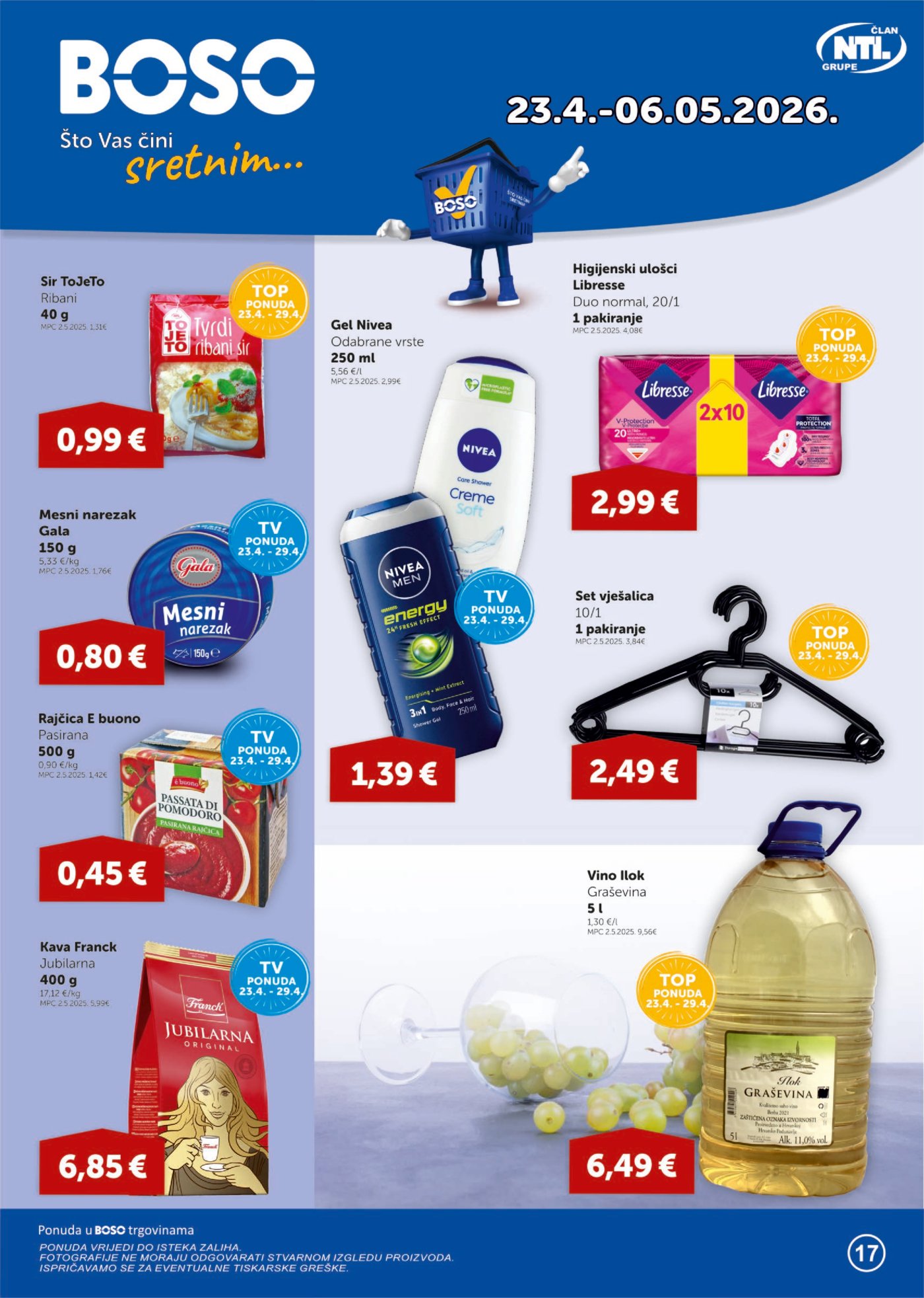 Boso katalog Akcija 23.04. - 06.05.2026.