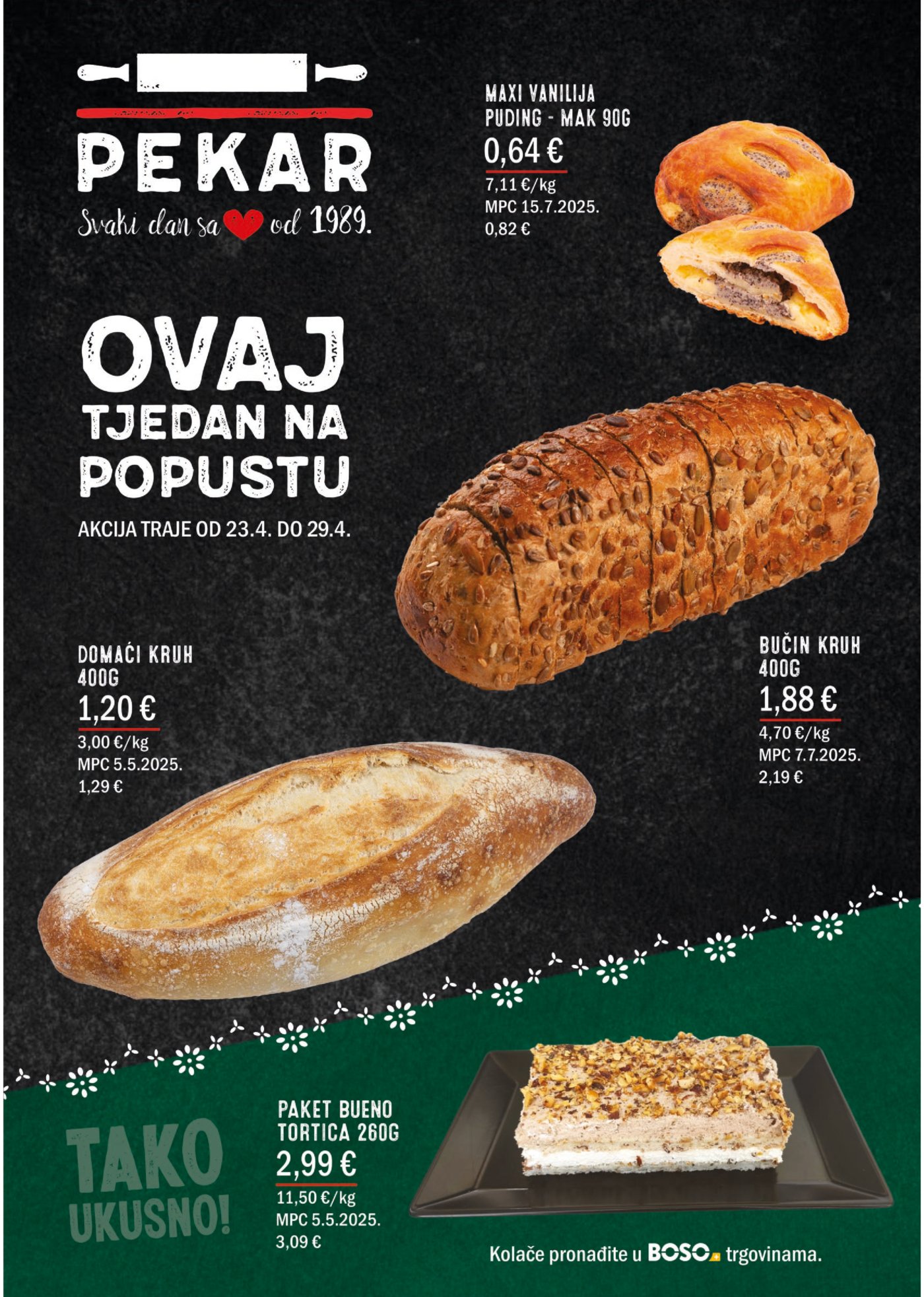 Boso katalog Akcija 23.04. - 06.05.2026.