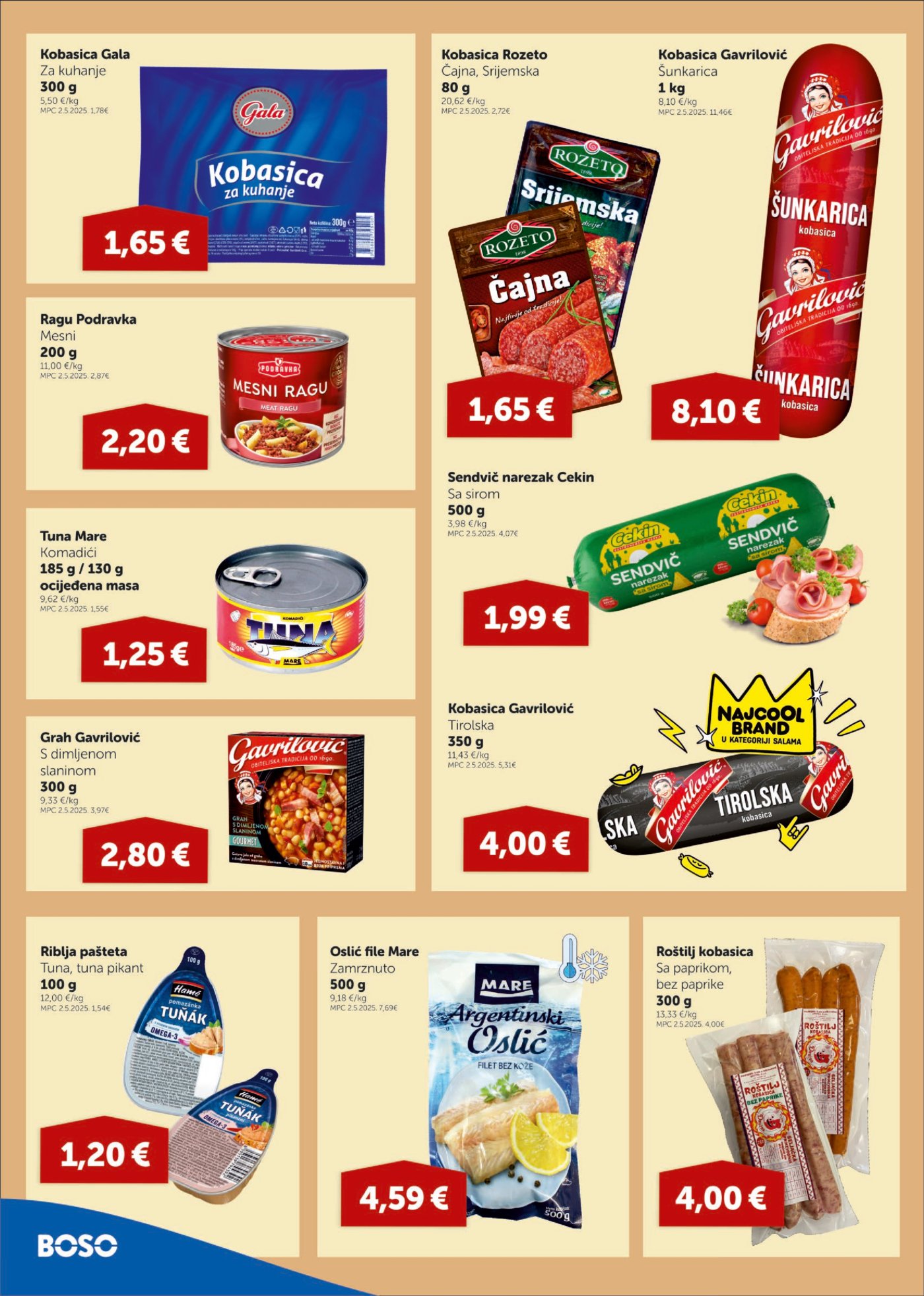 Boso katalog Akcija 23.04. - 06.05.2026.