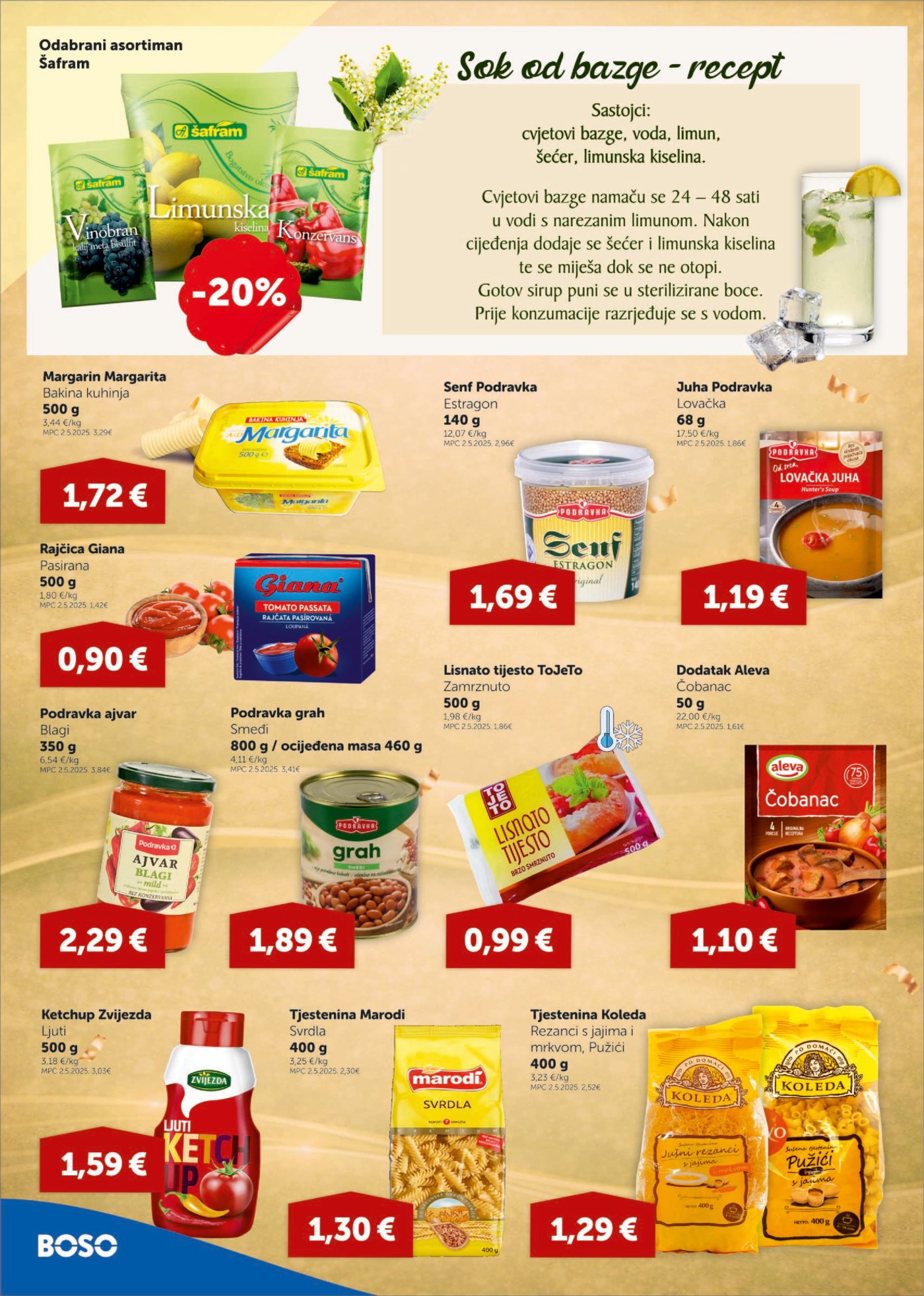 Boso katalog Akcija 23.04. - 06.05.2026.