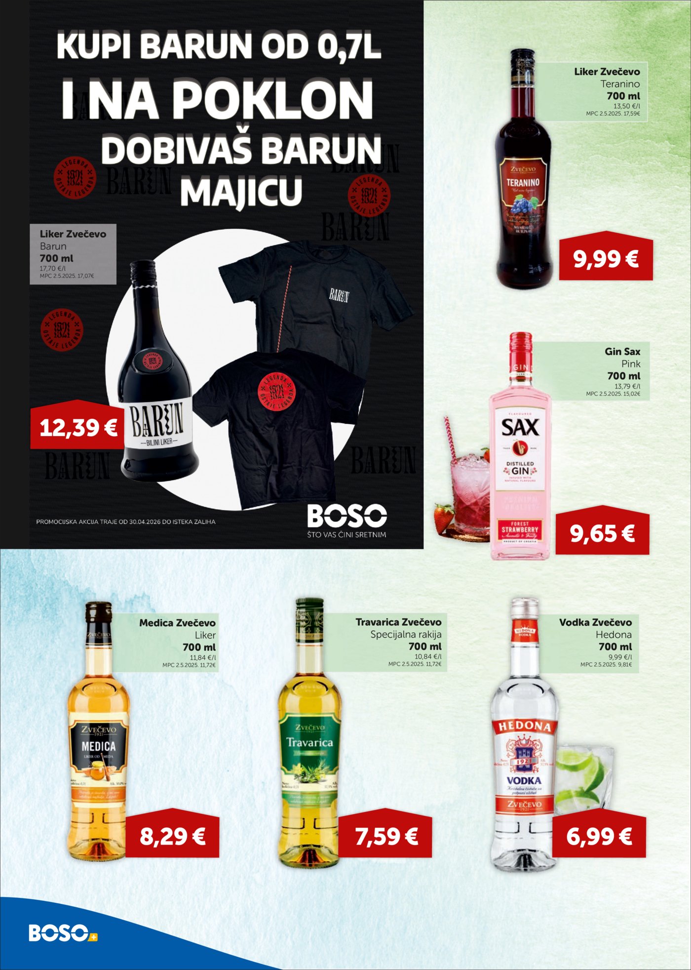 Boso katalog Akcija 30.04. - 06.05.2026.