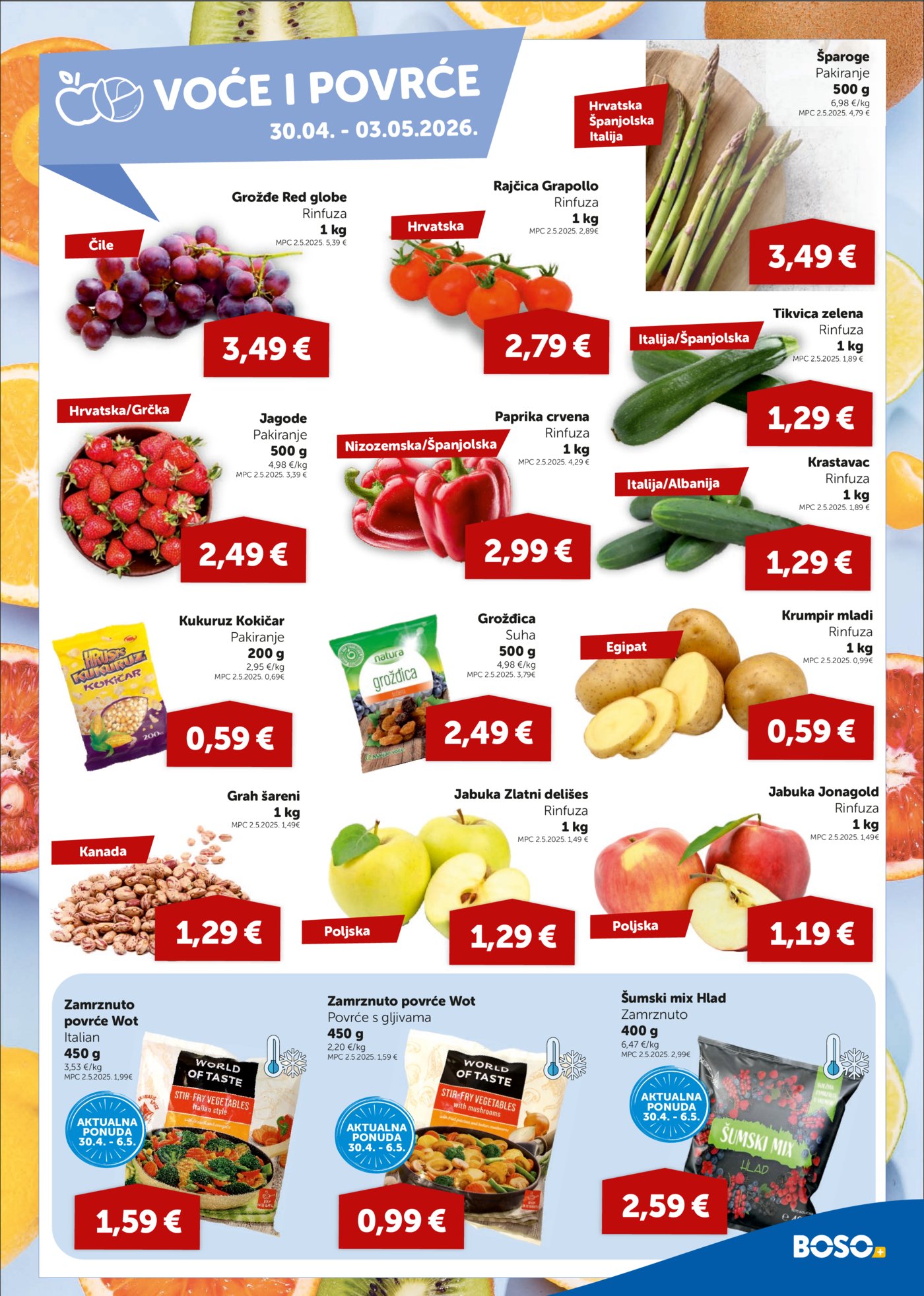 Boso katalog Akcija 30.04. - 06.05.2026.
