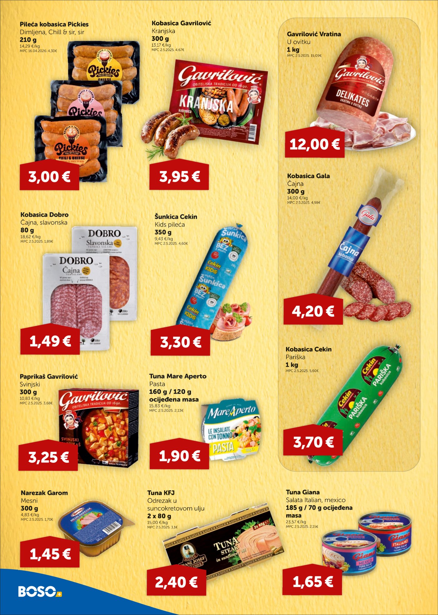 Boso katalog Akcija 30.04. - 06.05.2026.