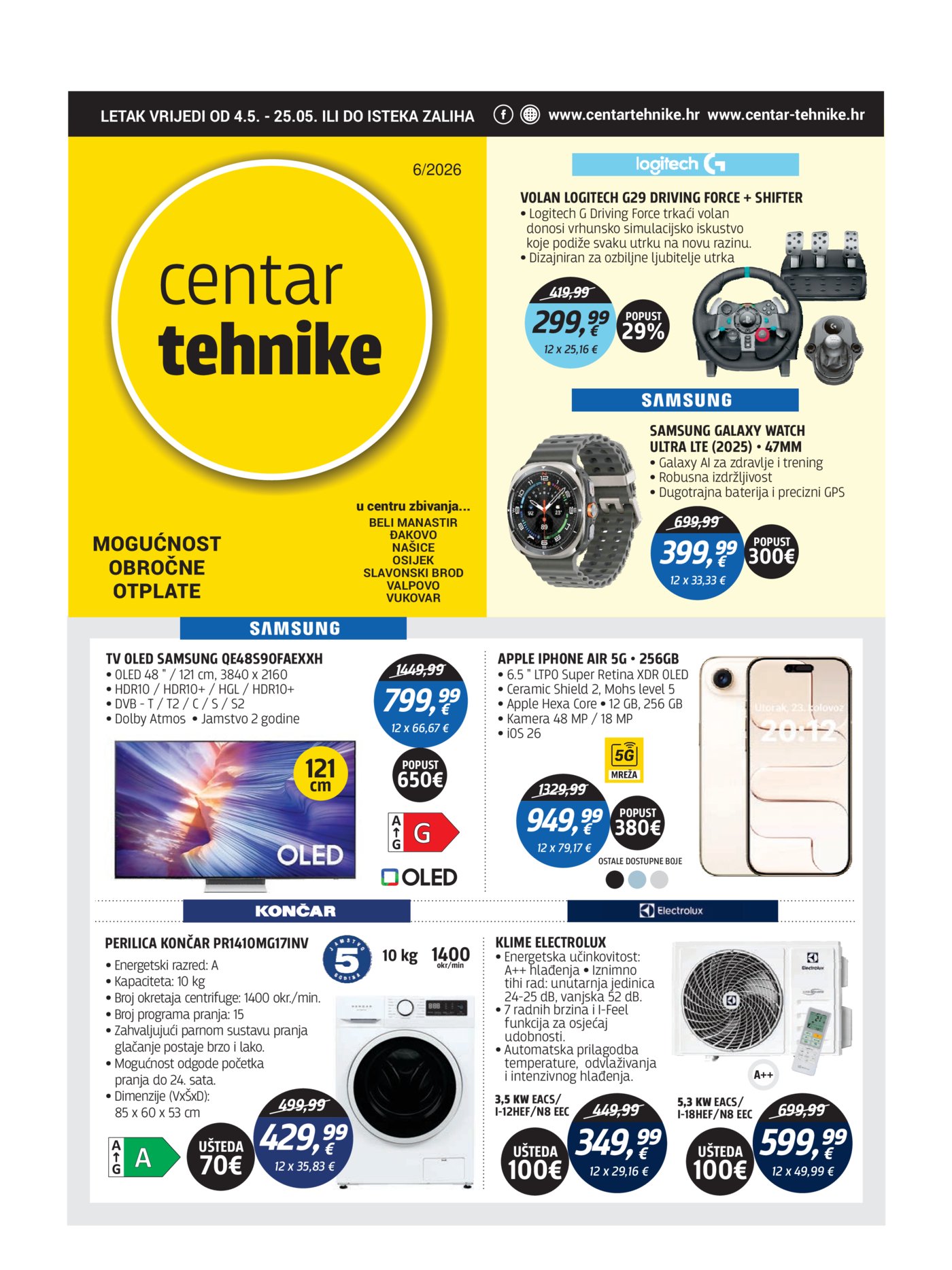 Centar tehnike katalog 04.05.-25.05.2026 