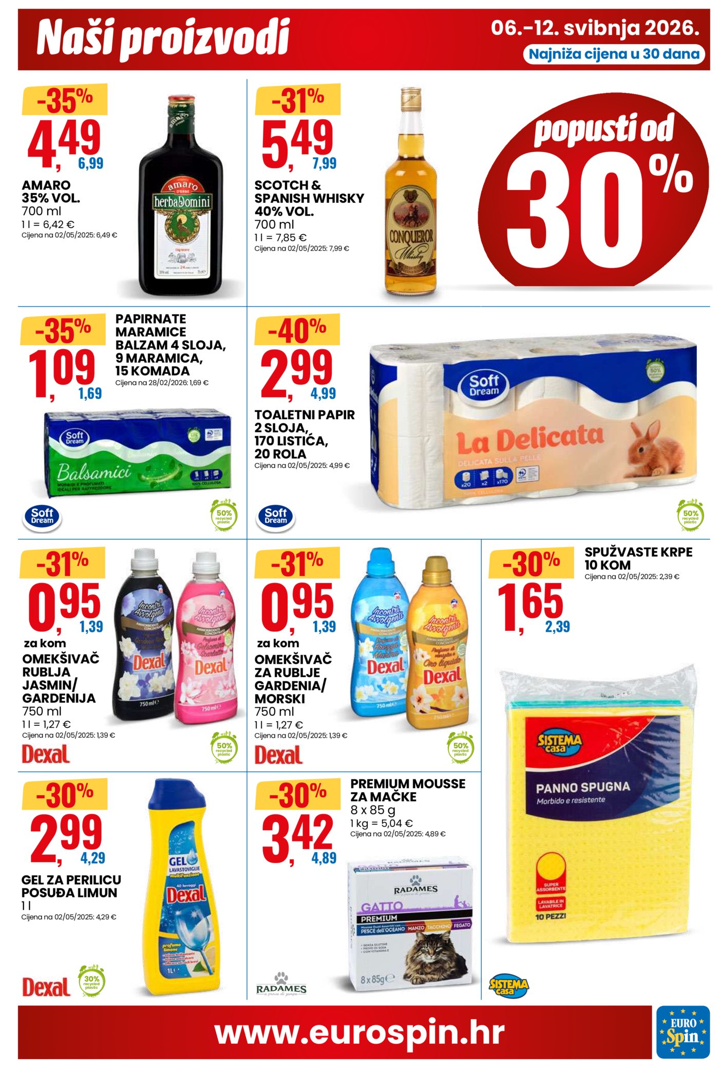 Eurospin katalog Akcija 06.05. - 12.05.2026.