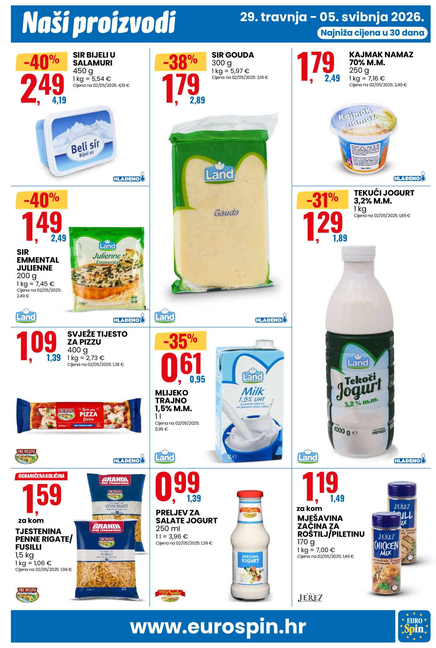 Eurospin katalog Akcija 29.04. - 05.05.2026.