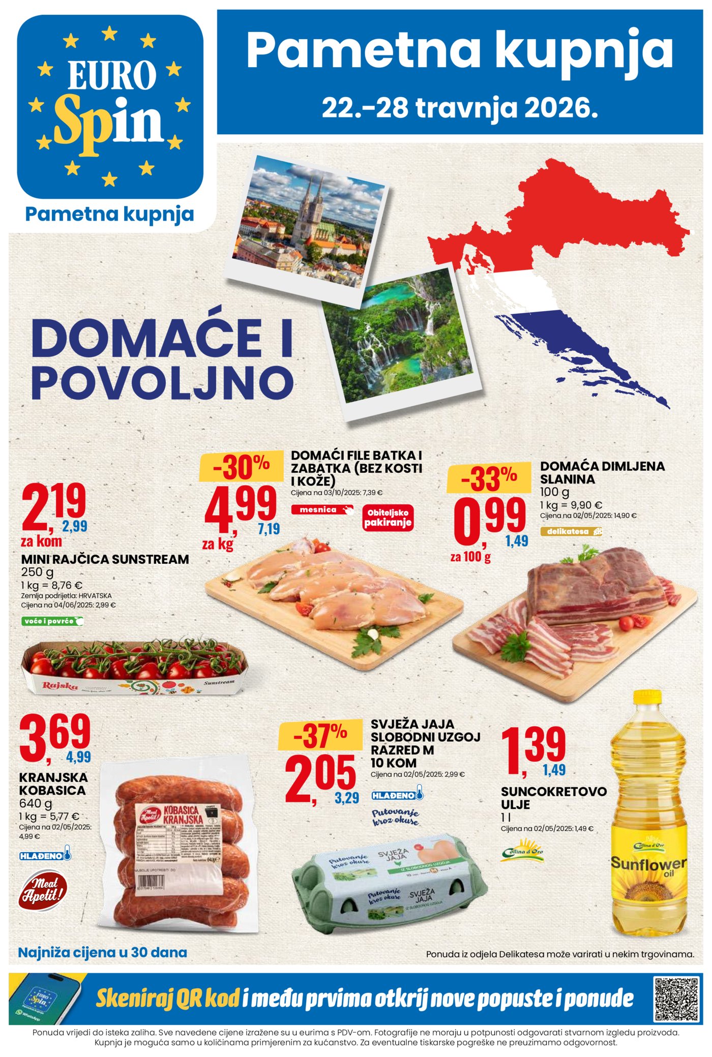 Eurospin katalog Pametna kupnja 22.04.-28.04..2026.