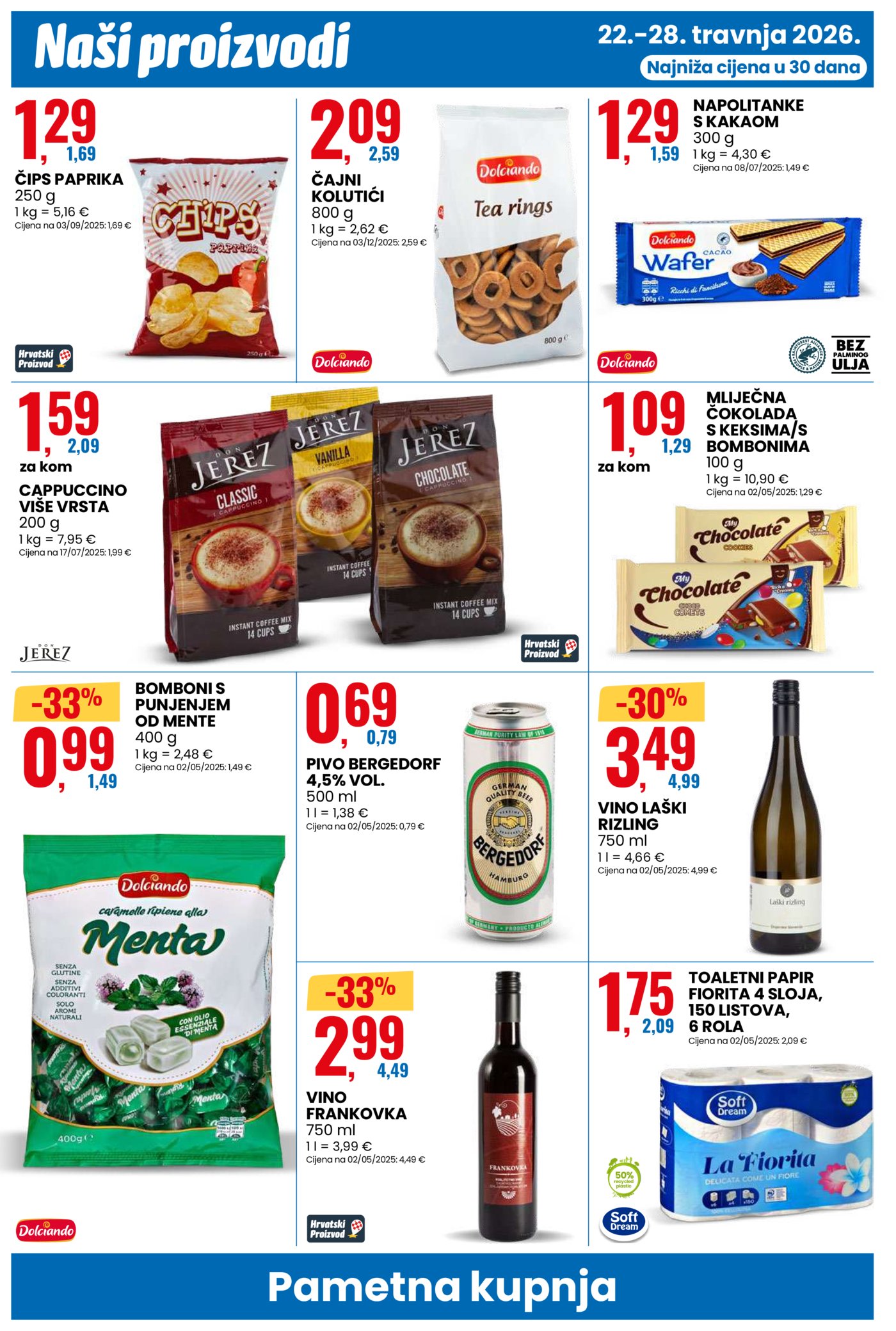 Eurospin katalog Pametna kupnja 22.04.-28.04..2026.