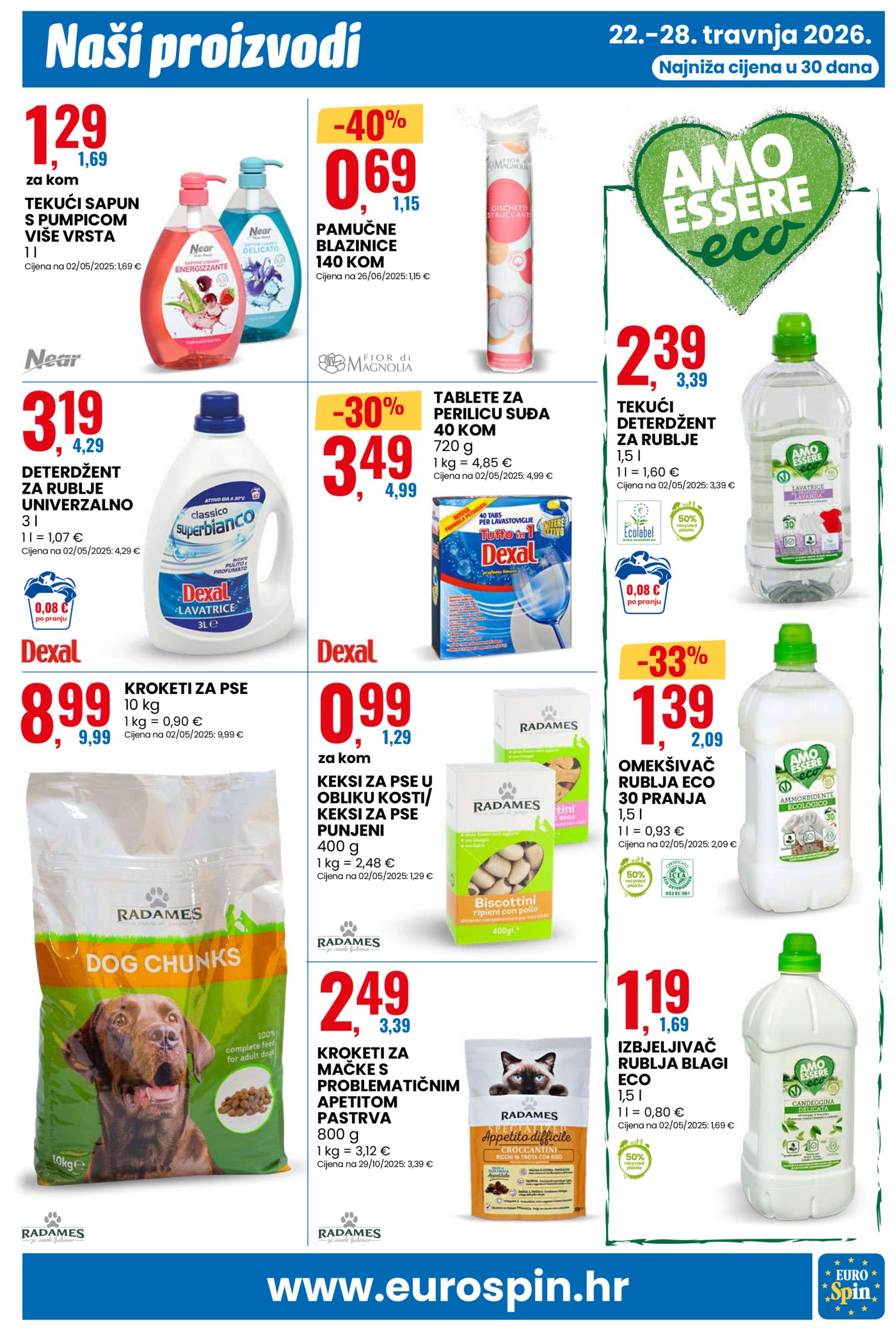 Eurospin katalog Pametna kupnja 22.04.-28.04..2026.