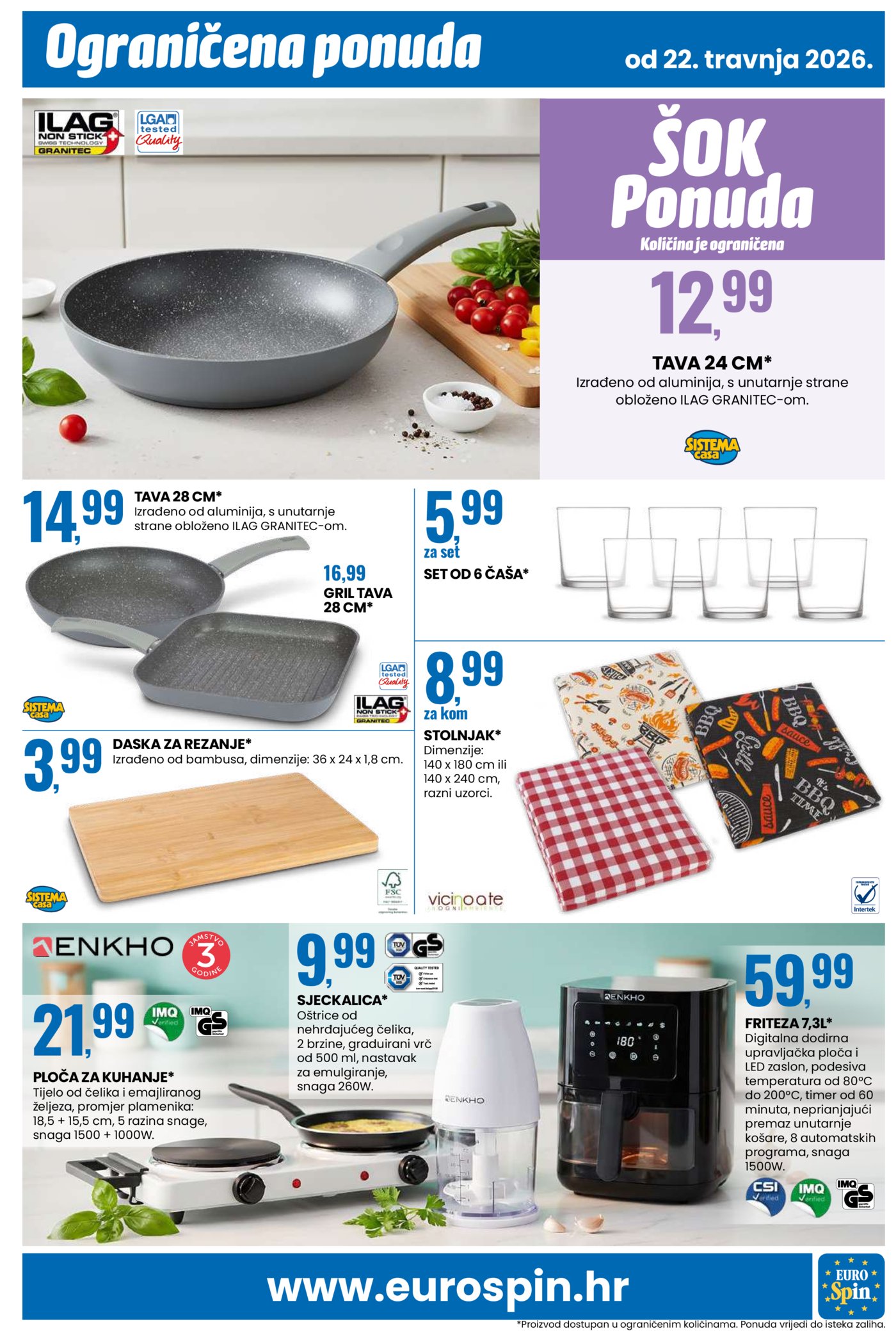 Eurospin katalog Pametna kupnja 22.04.-28.04..2026.