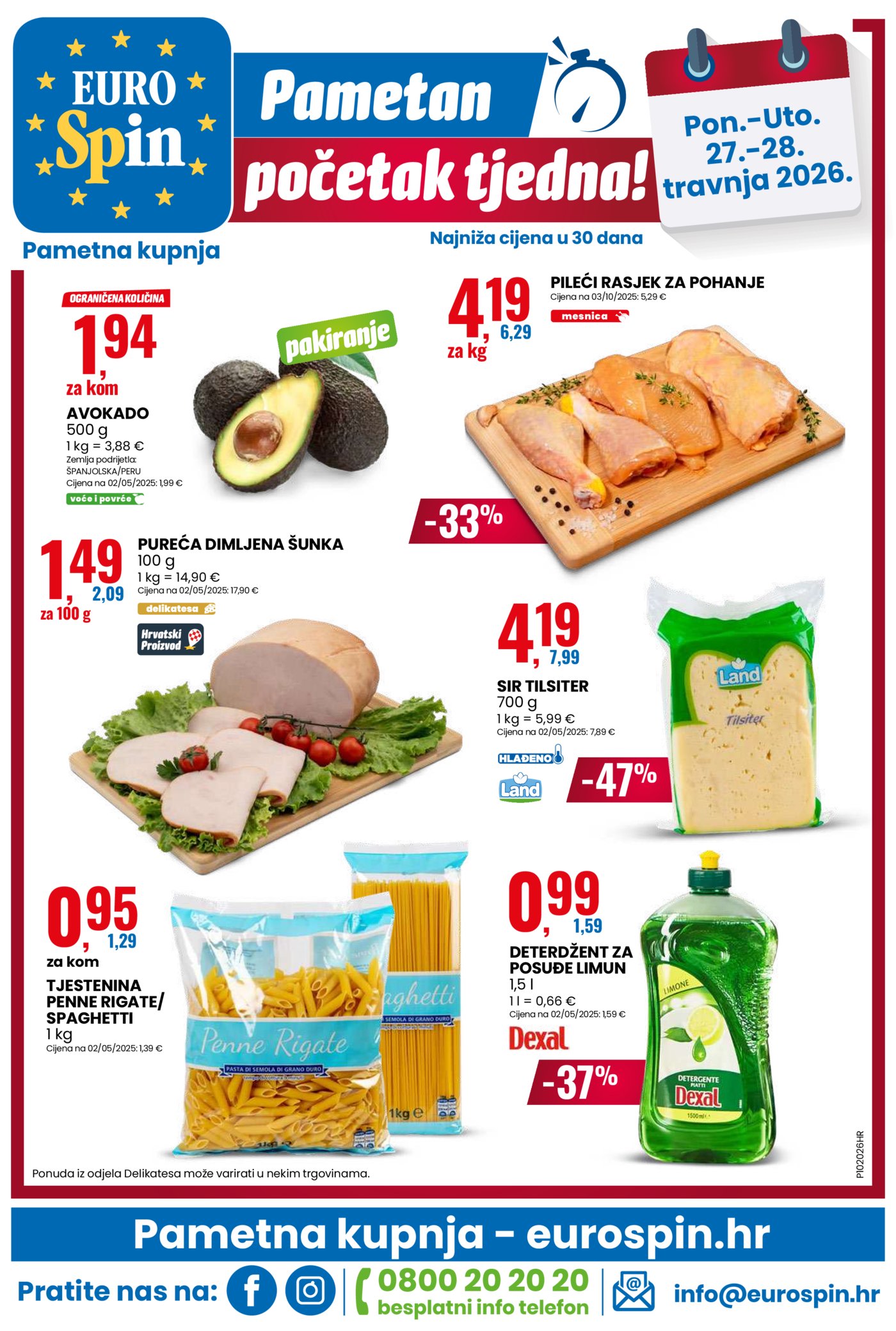 Eurospin katalog Pametna kupnja 22.04.-28.04..2026.