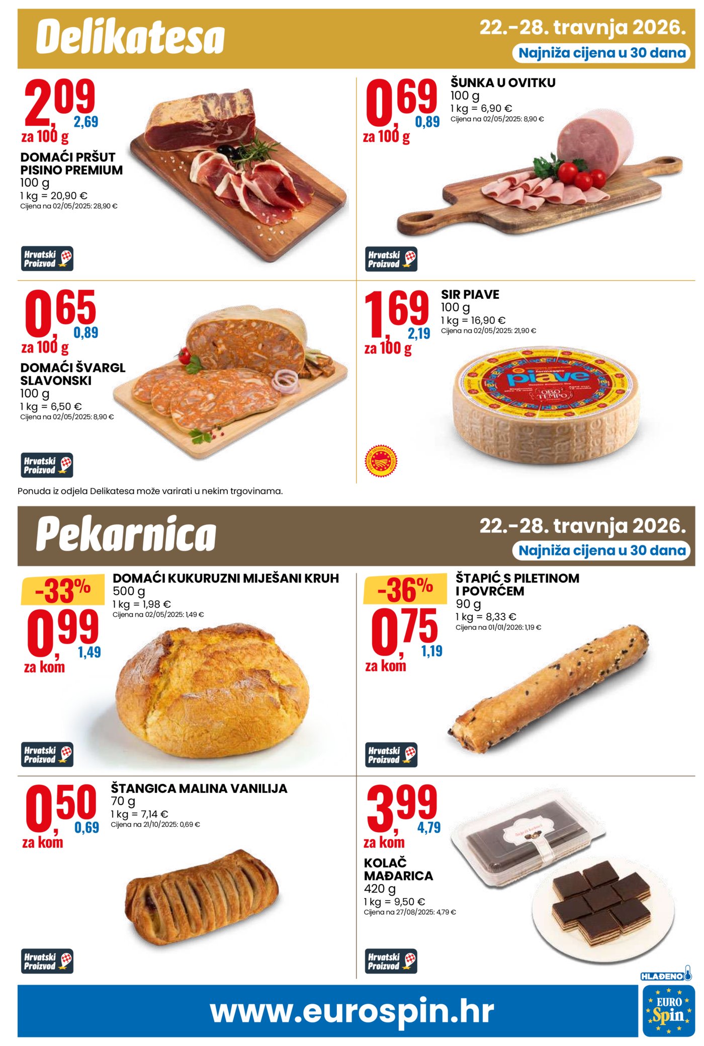 Eurospin katalog Pametna kupnja 22.04.-28.04..2026.