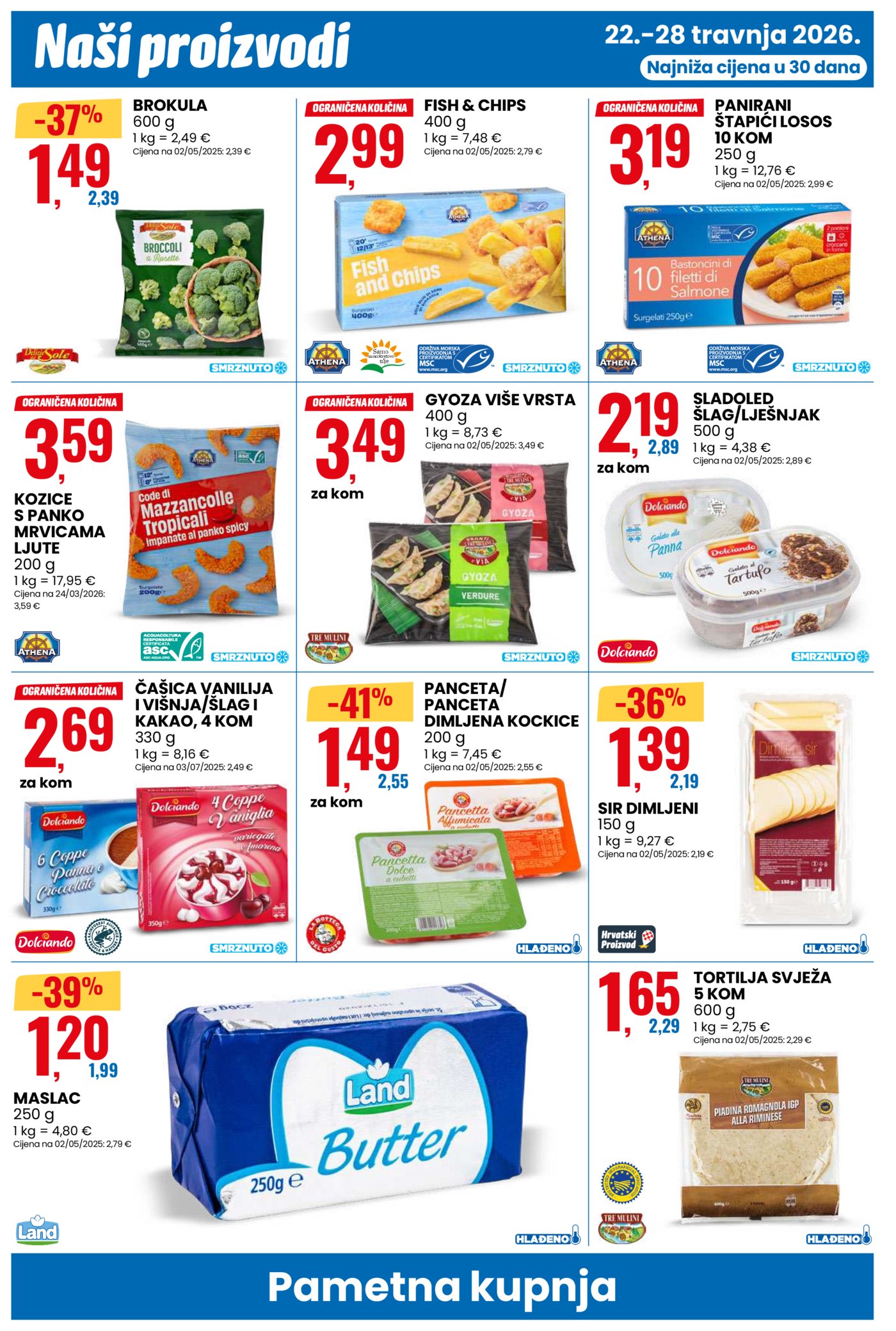 Eurospin katalog Pametna kupnja 22.04.-28.04..2026.