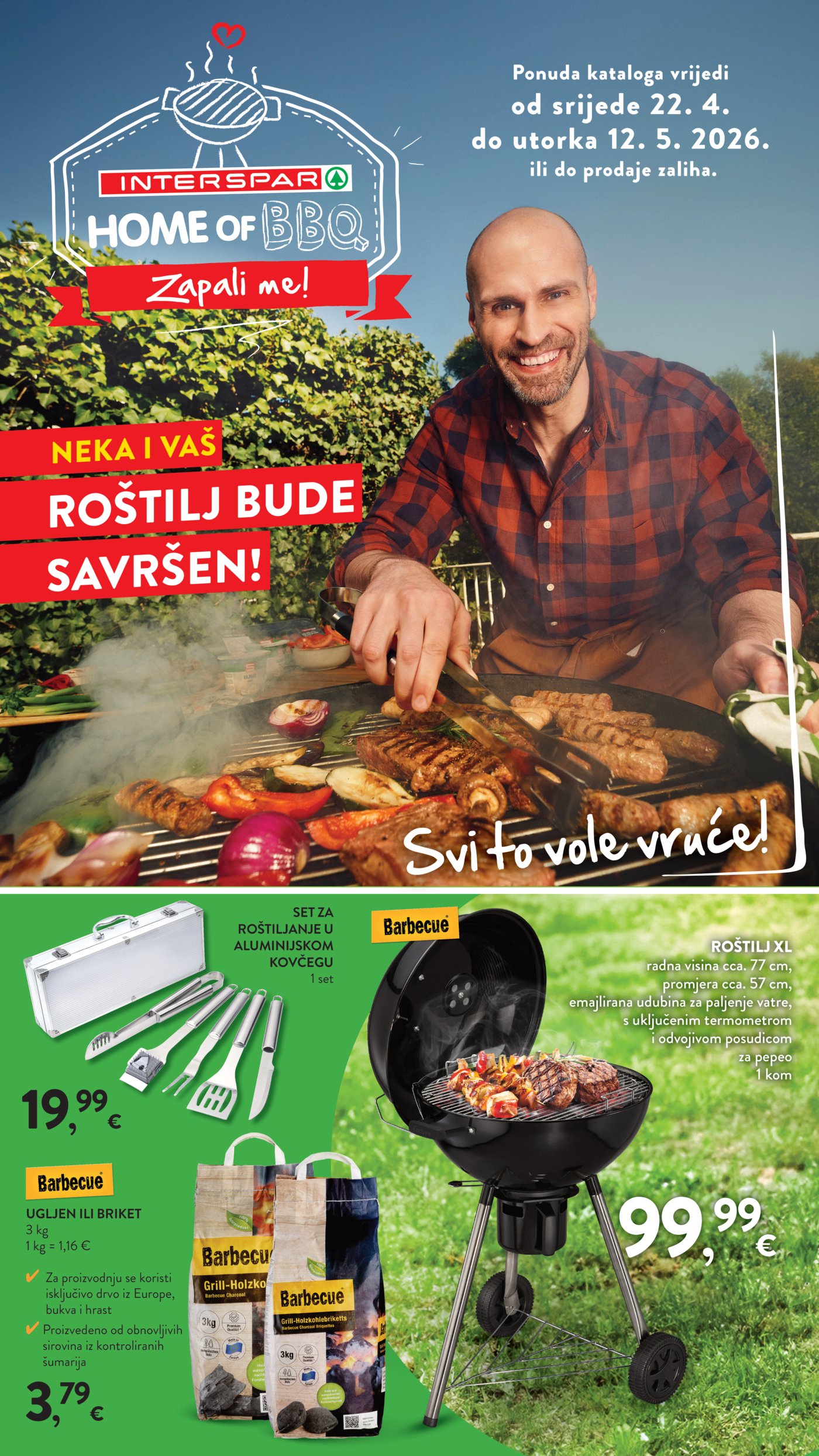 INTERSPAR katalog Grill 22.04. - 12.05.2026.