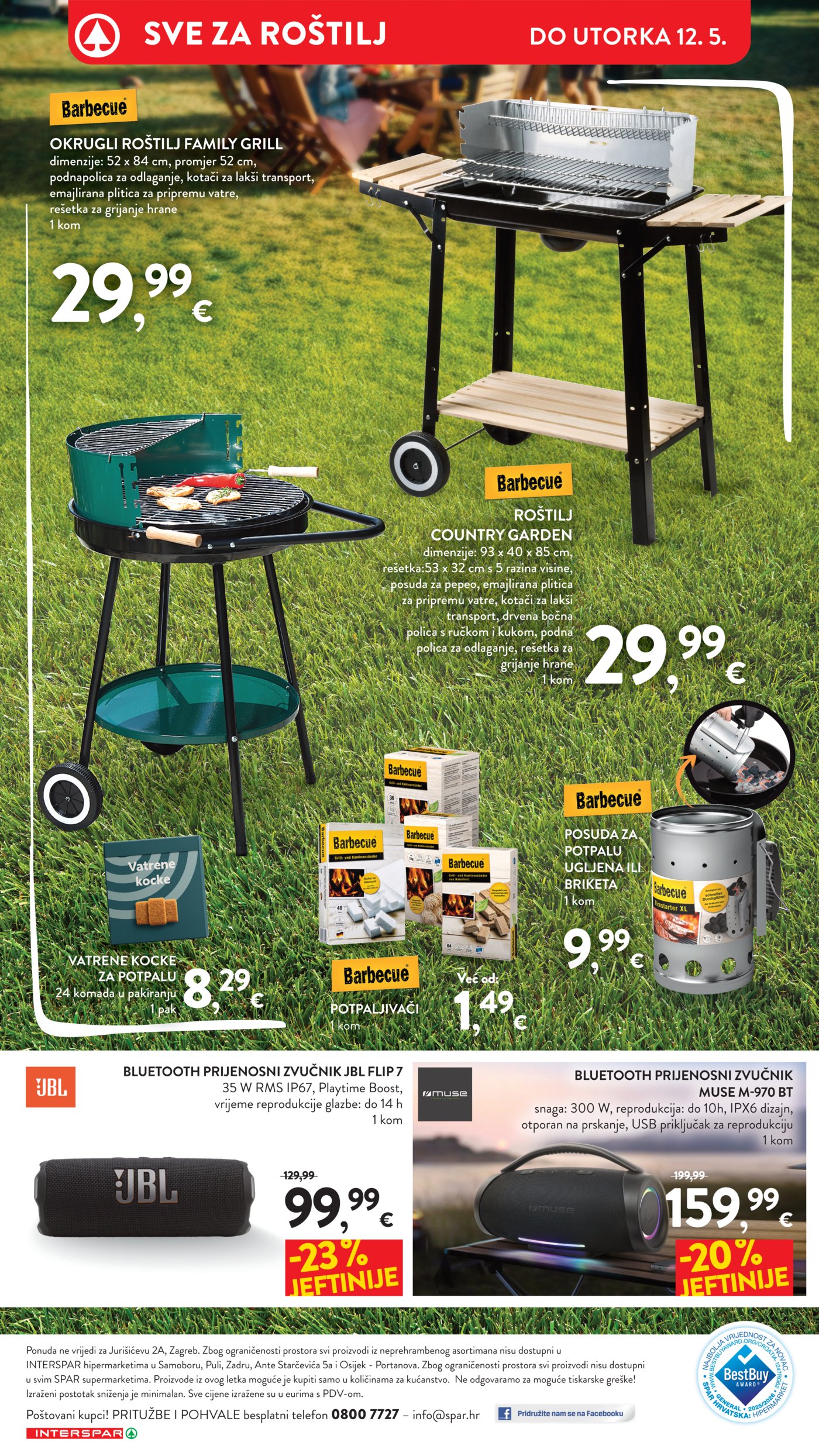 INTERSPAR katalog Grill 22.04. - 12.05.2026.