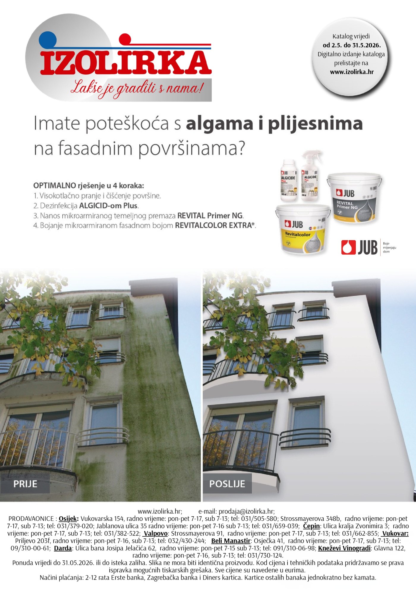 Izolirka katalog Lakše je graditi s nama 02.05.-31.05.2026.