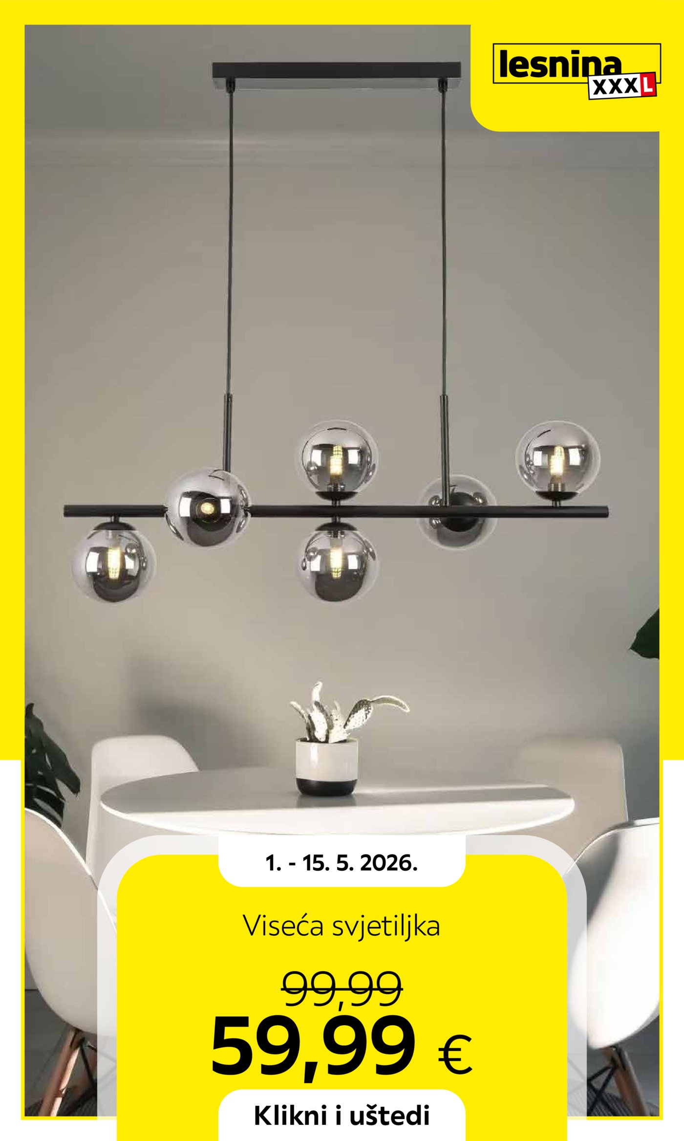 Lesnina katalog Akcija 01.05. - 15.05.2026.