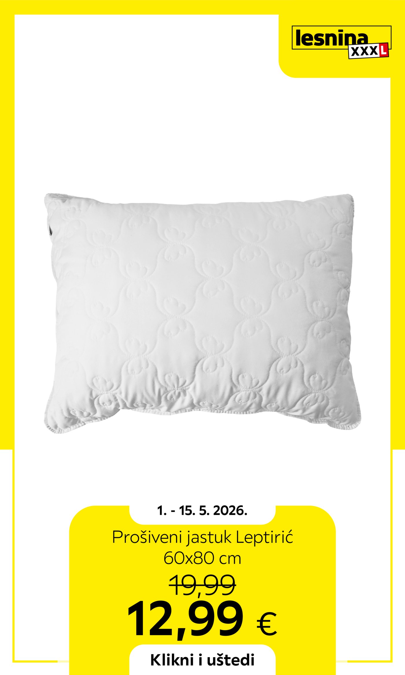 Lesnina katalog Akcija 01.05. - 15.05.2026.