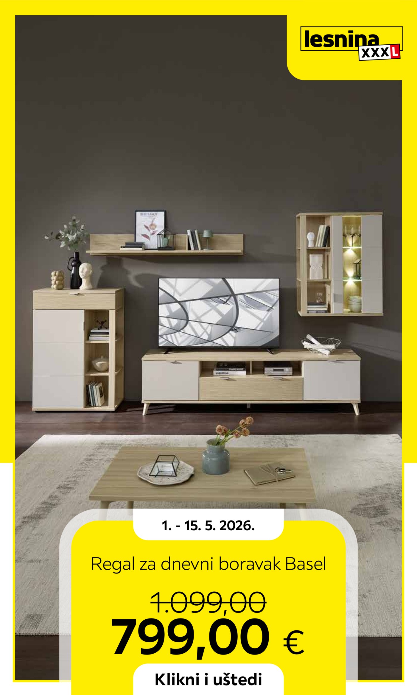 Lesnina katalog Akcija 01.05. - 15.05.2026.