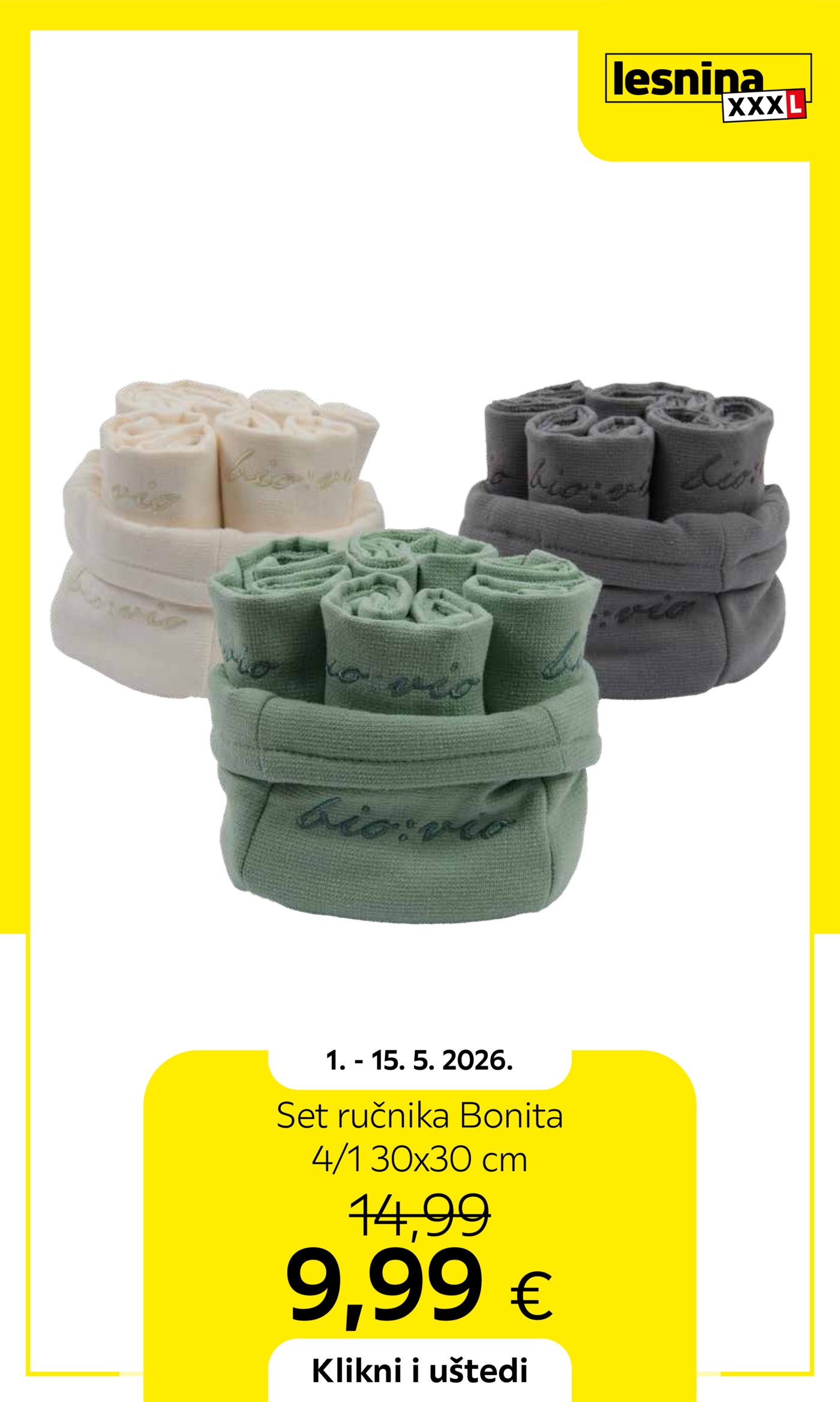 Lesnina katalog Akcija 01.05. - 15.05.2026.