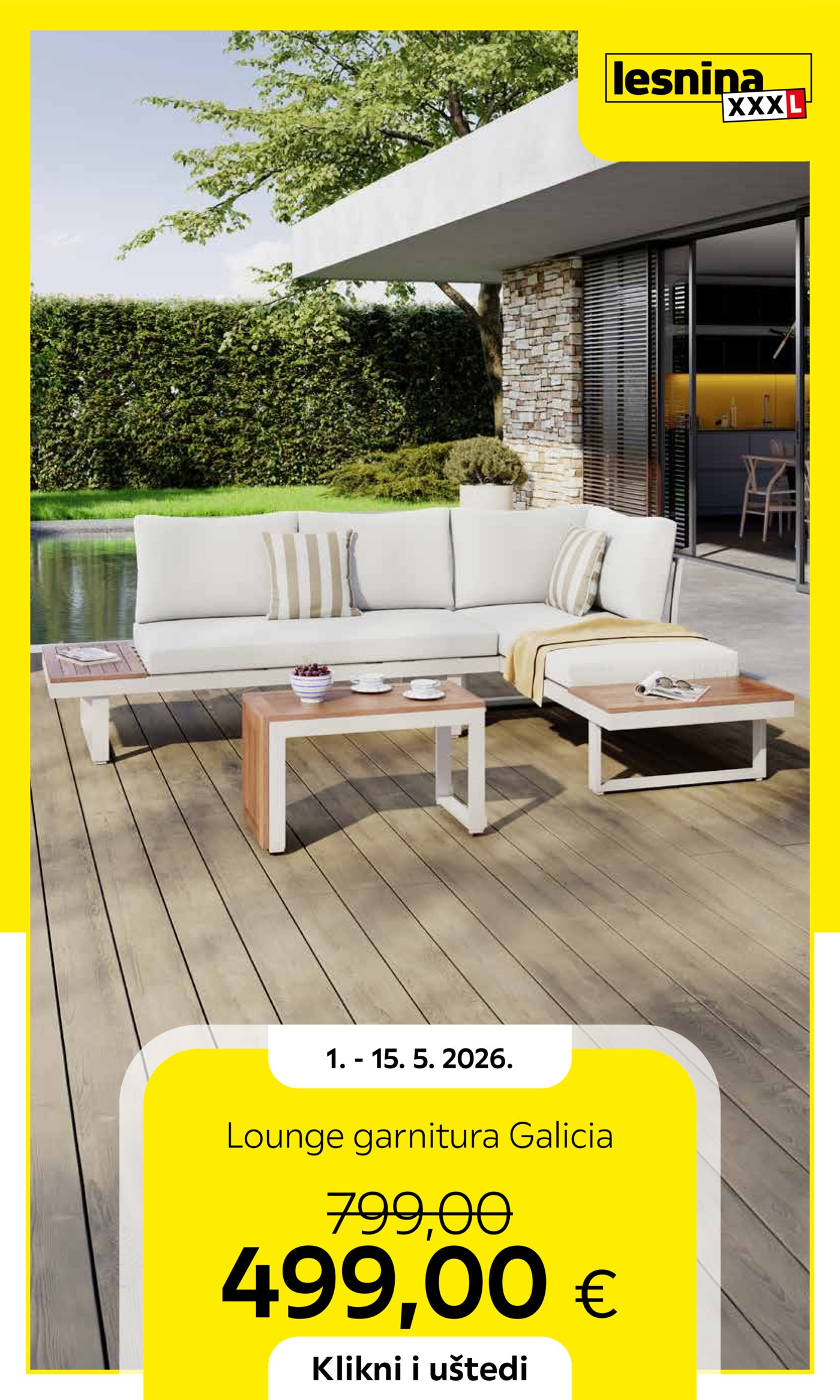 Lesnina katalog Akcija 01.05. - 15.05.2026.