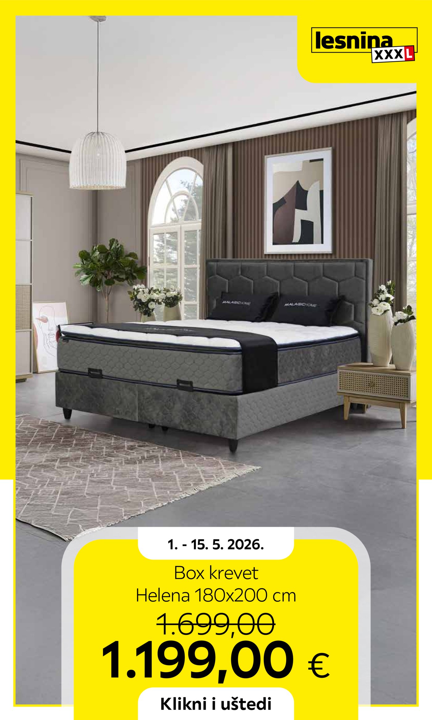 Lesnina katalog Akcija 01.05. - 15.05.2026.