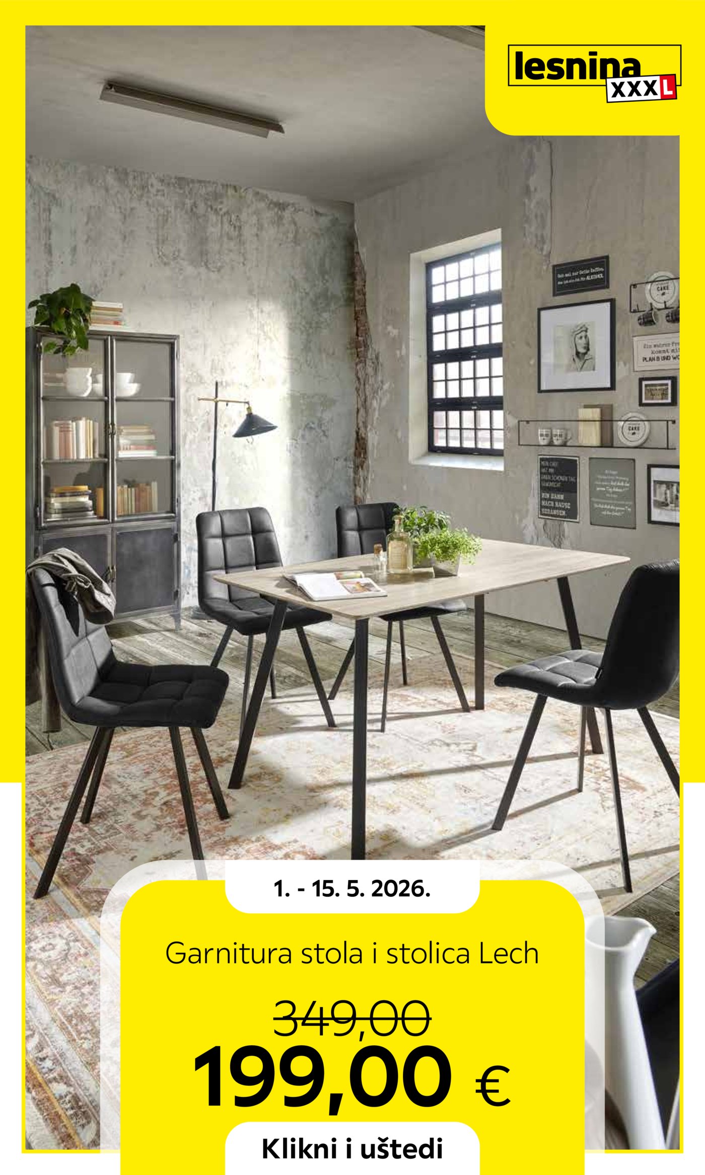 Lesnina katalog Akcija 01.05. - 15.05.2026.