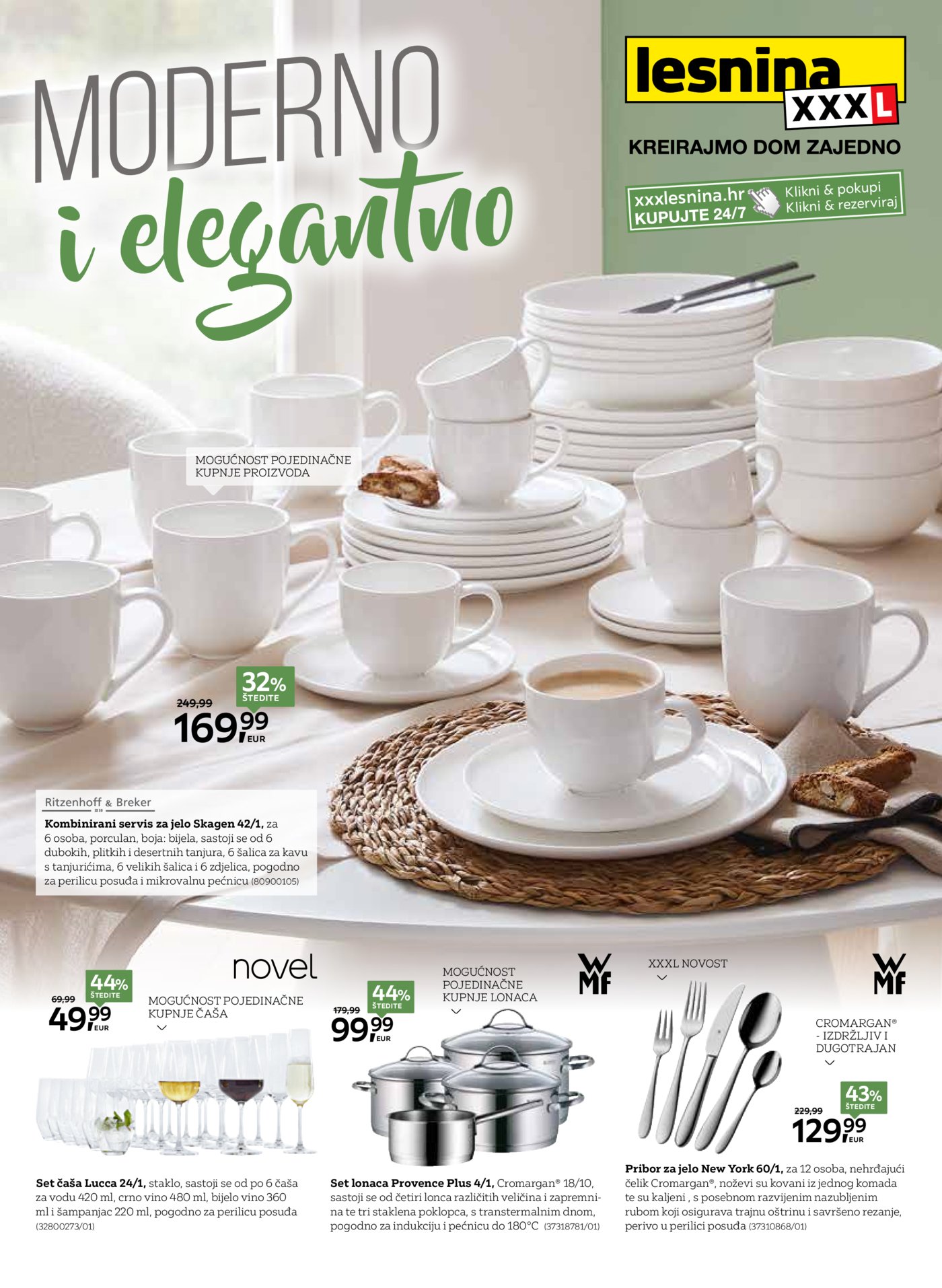 Lesnina katalog MOderno i elegantno 04.05. - 31.05.2026.