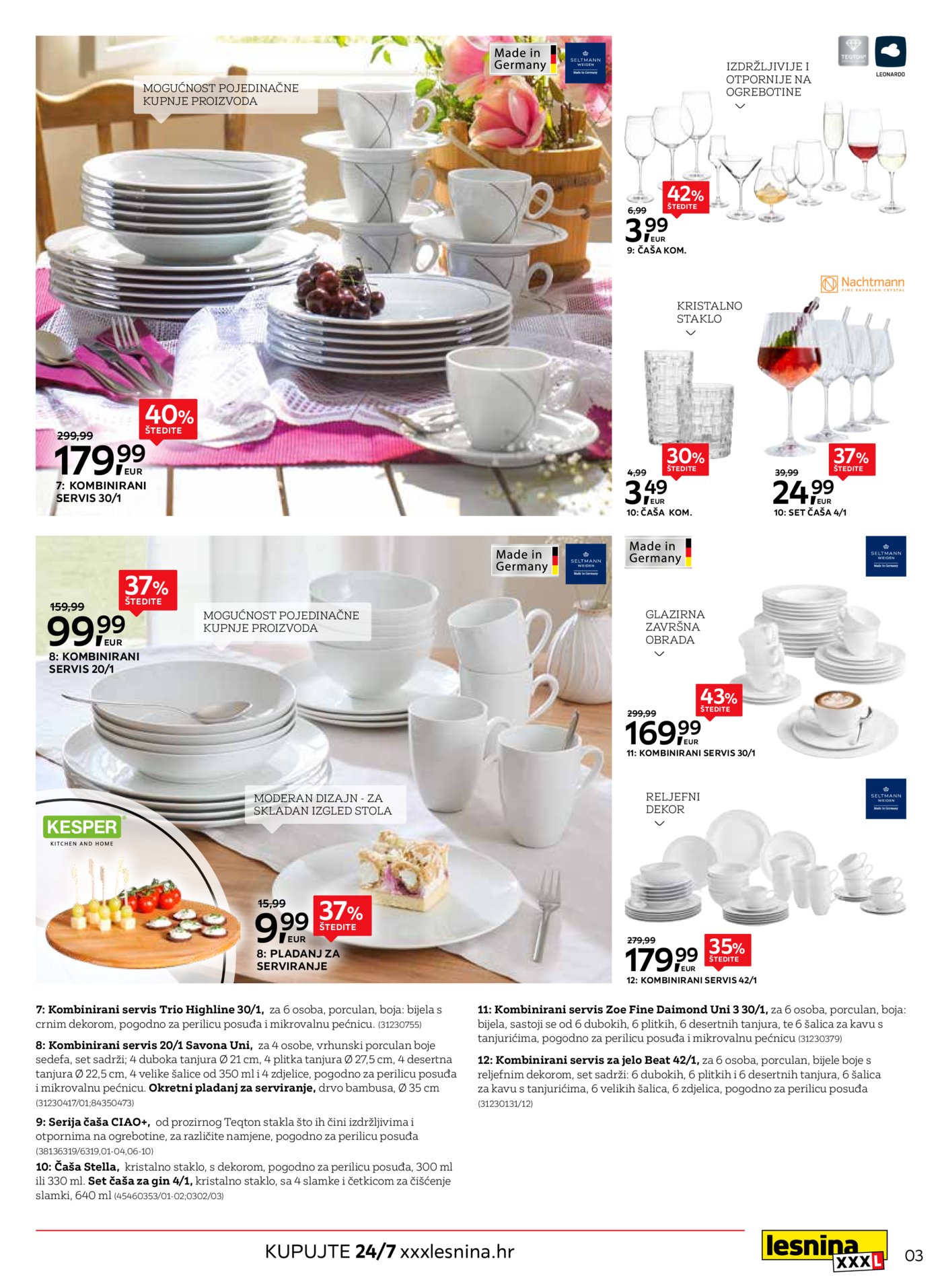 Lesnina katalog MOderno i elegantno 04.05. - 31.05.2026.