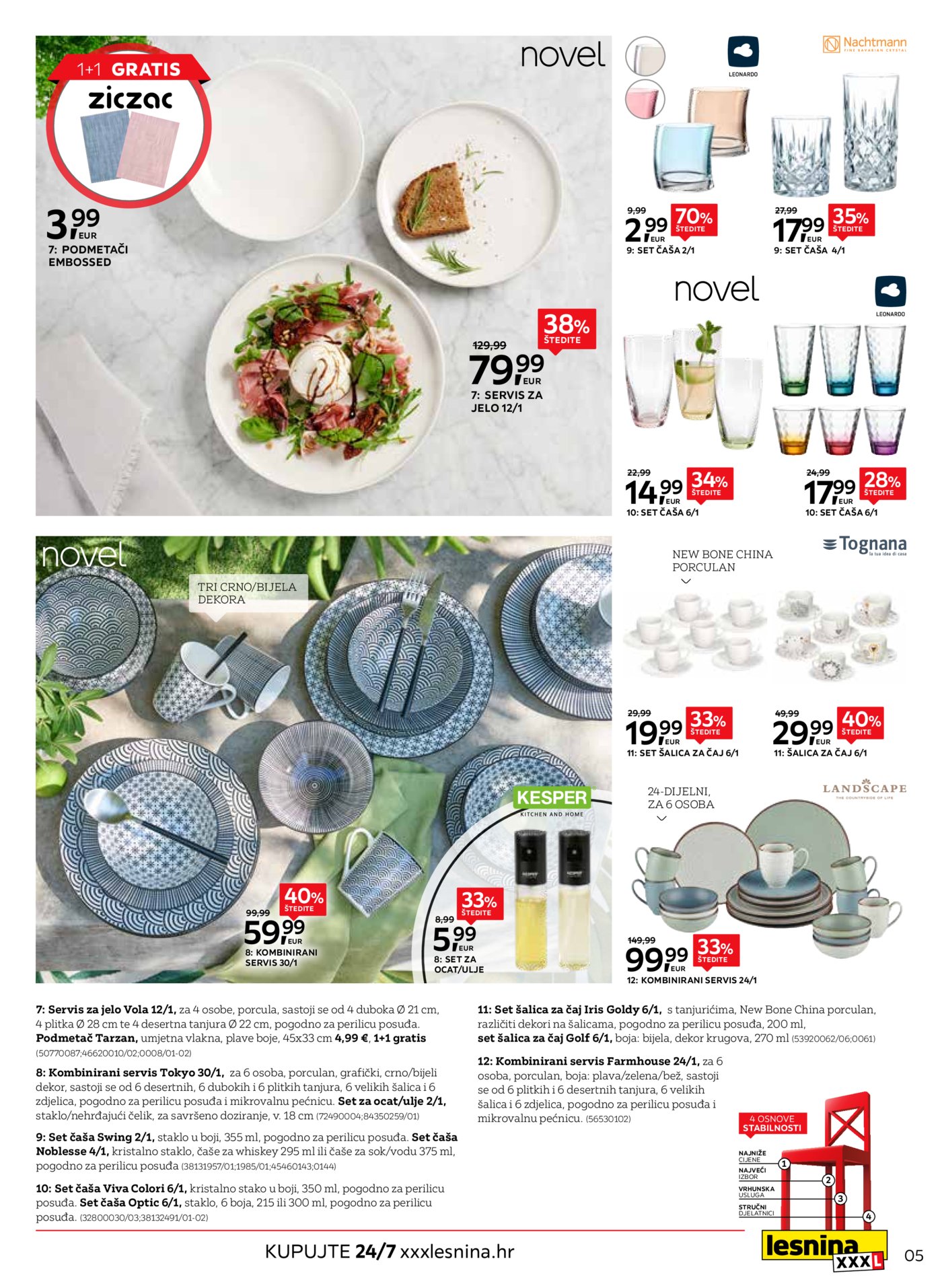 Lesnina katalog MOderno i elegantno 04.05. - 31.05.2026.