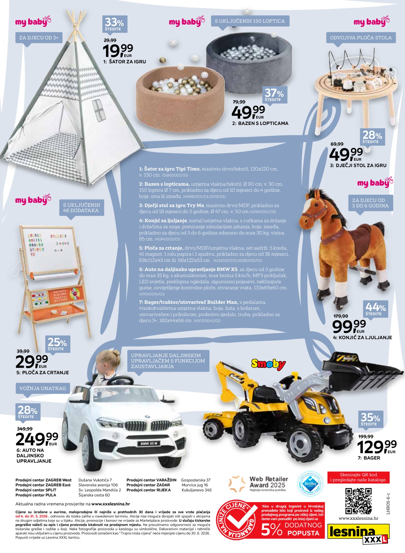 Lesnina katalog POčetak jedne priče 04.05. - 31.05.2026.