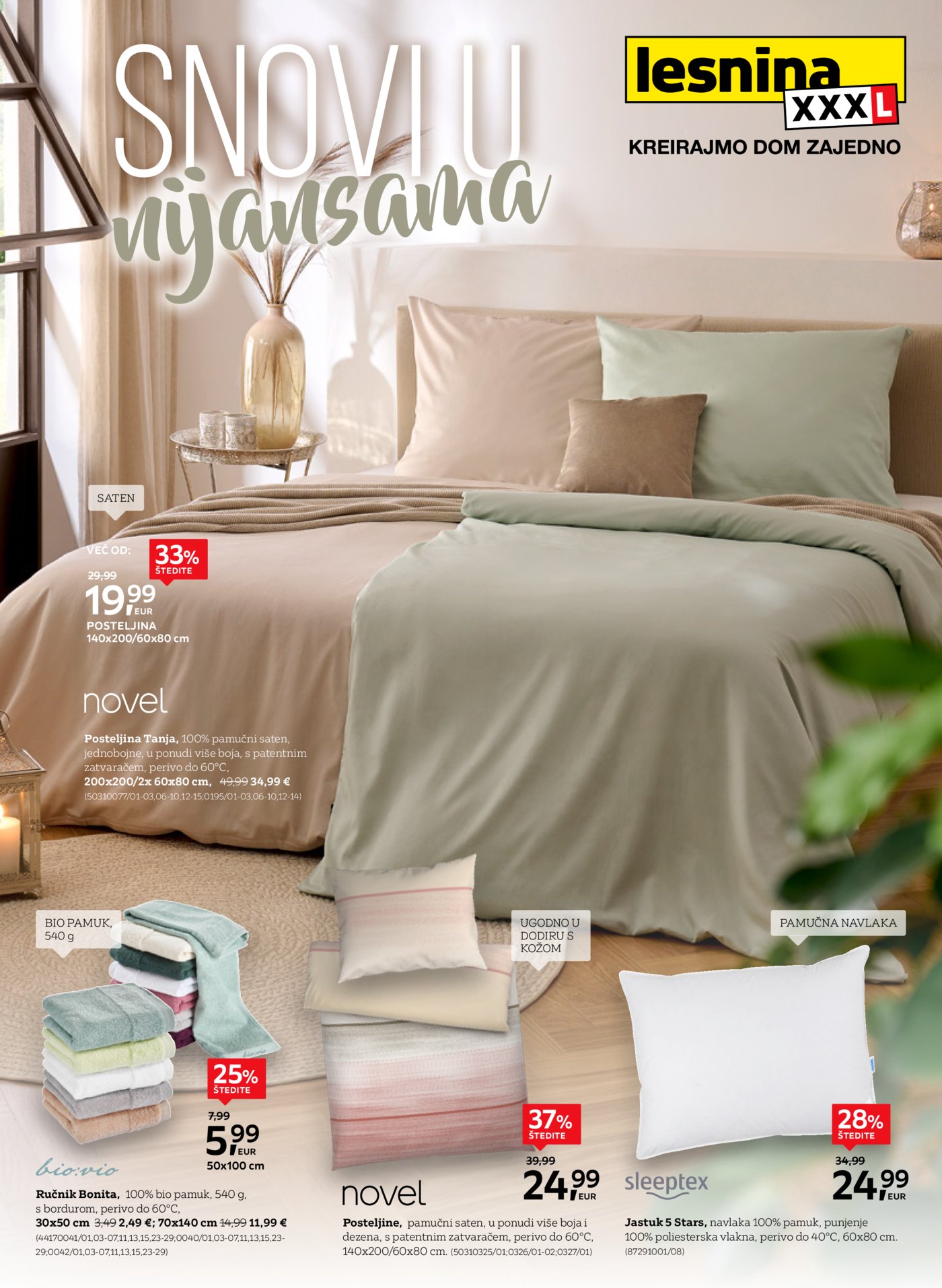 Lesnina katalog Snovi u nijansama 28.04.-29.05.2026.
