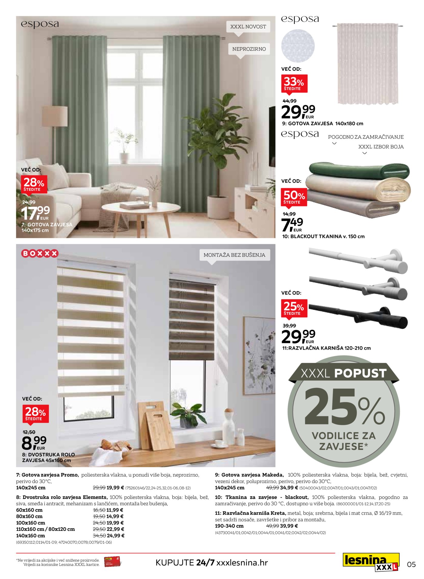 Lesnina katalog Snovi u nijansama 28.04.-29.05.2026.