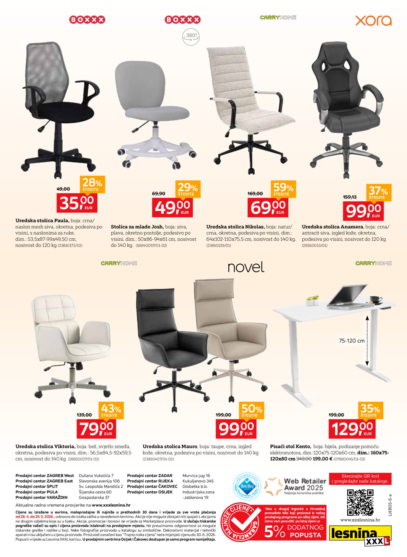 Lesnina katalog Vaš osjećaj doma 28.04.-29.05.2026.